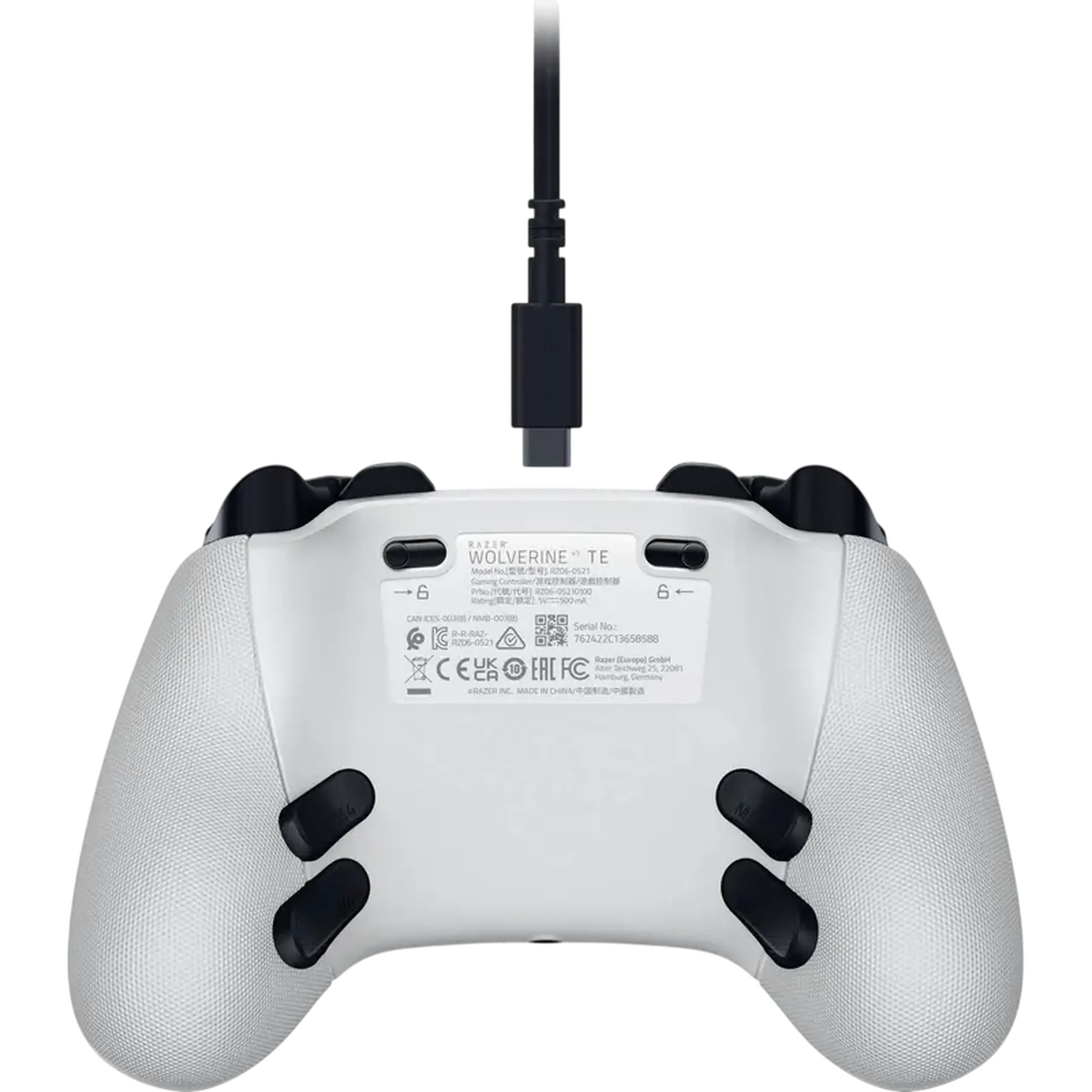 Gamepad Razer Wolverine V3, Alb