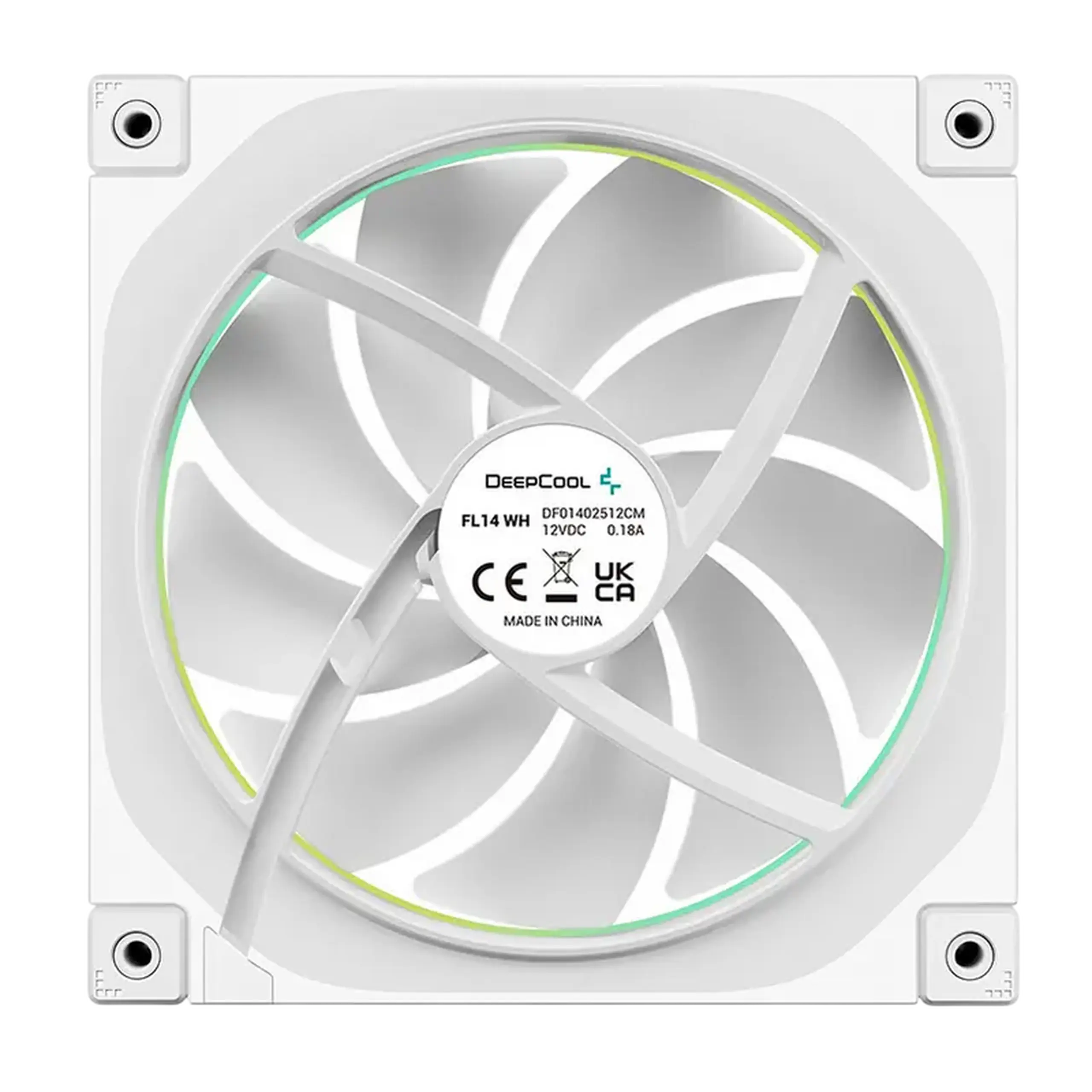 Ventilator PC Deepcool FL14 WH, 140 mm