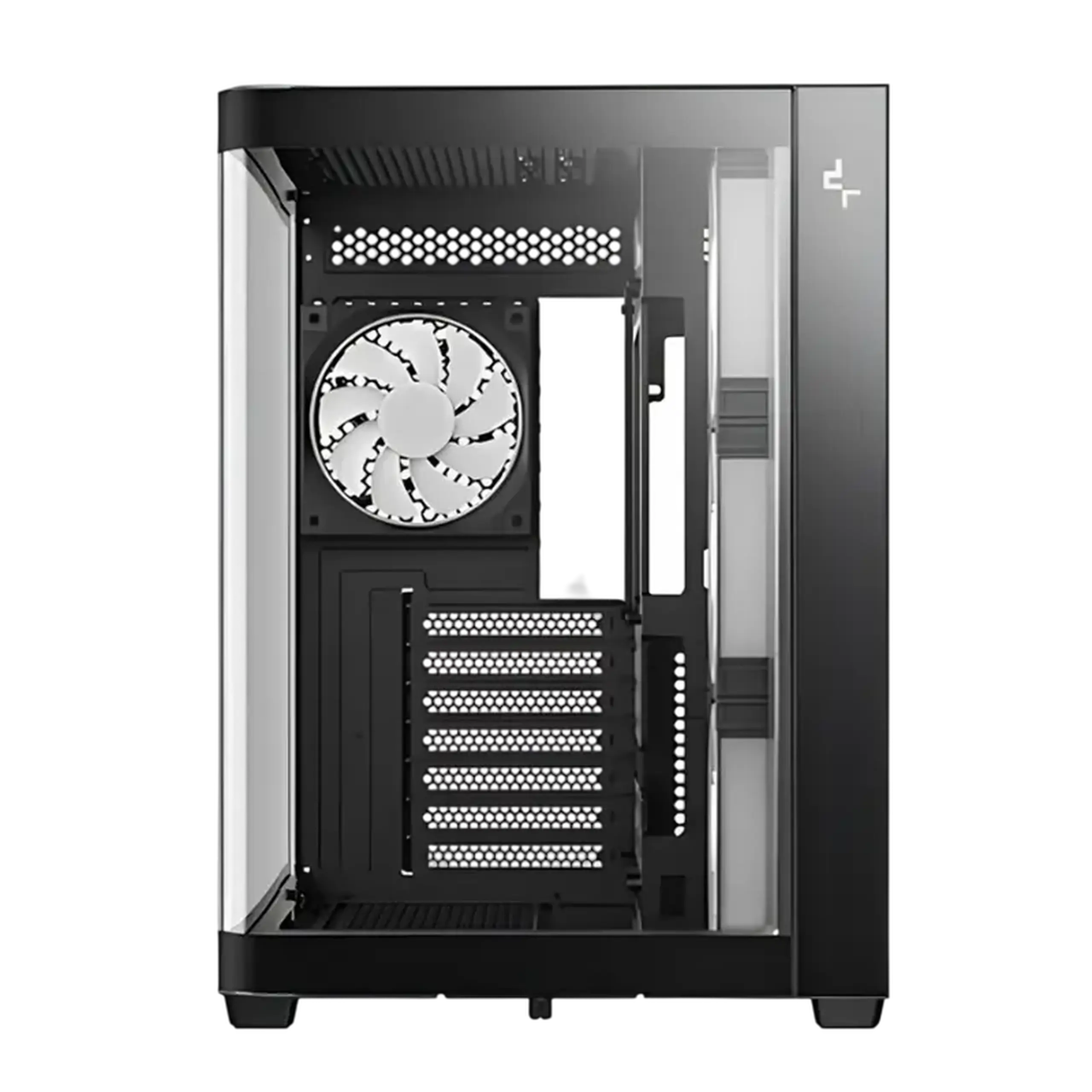 Carcasă PC Deepcool CG530U 4F, Midi-Tower, Fără PSU, Negru