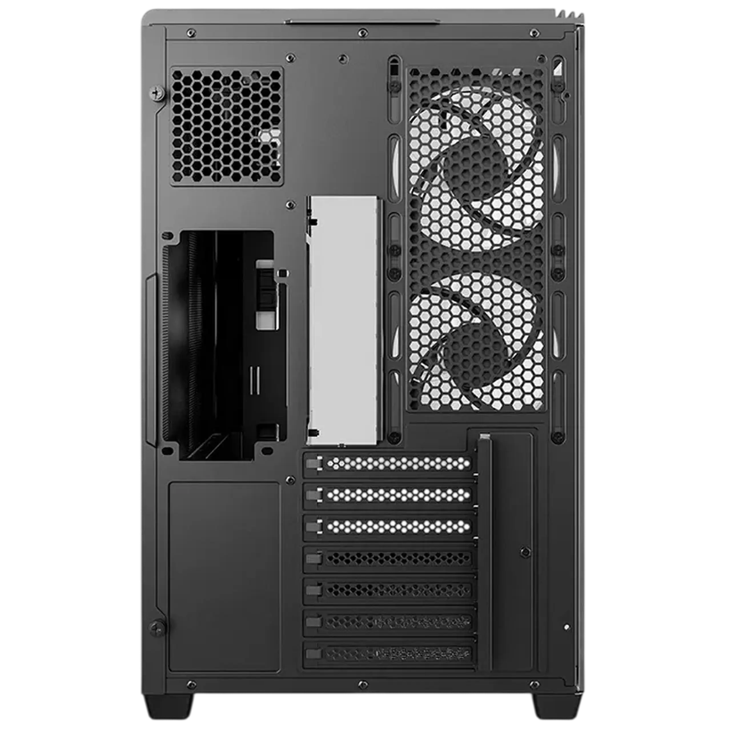 Carcasă PC Deepcool CG590U 5F, Midi-Tower, Fără PSU, Negru