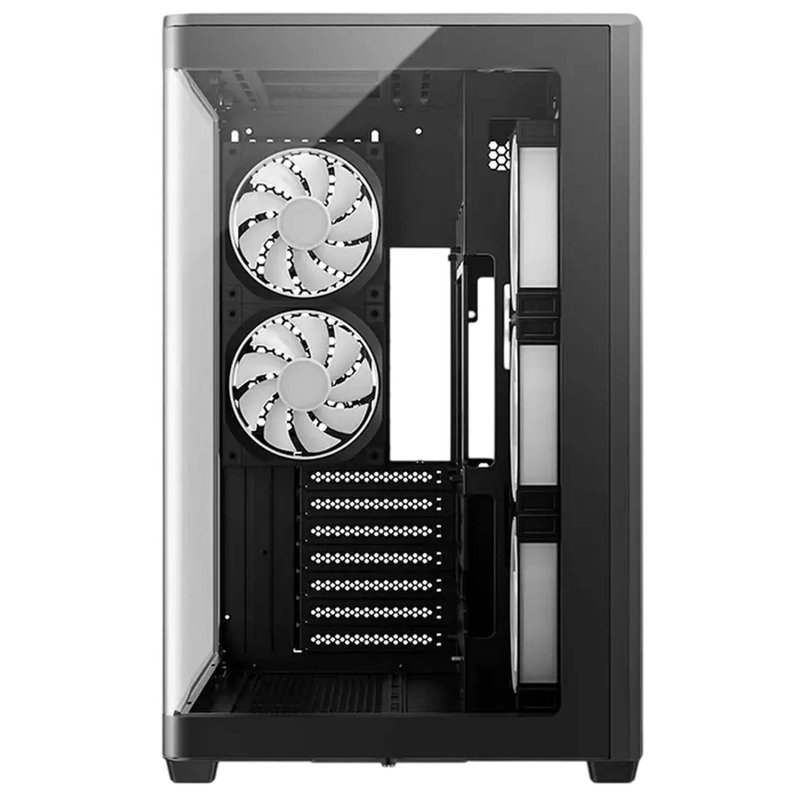 Carcasă PC Deepcool CG590U 5F, Midi-Tower, Fără PSU, Negru