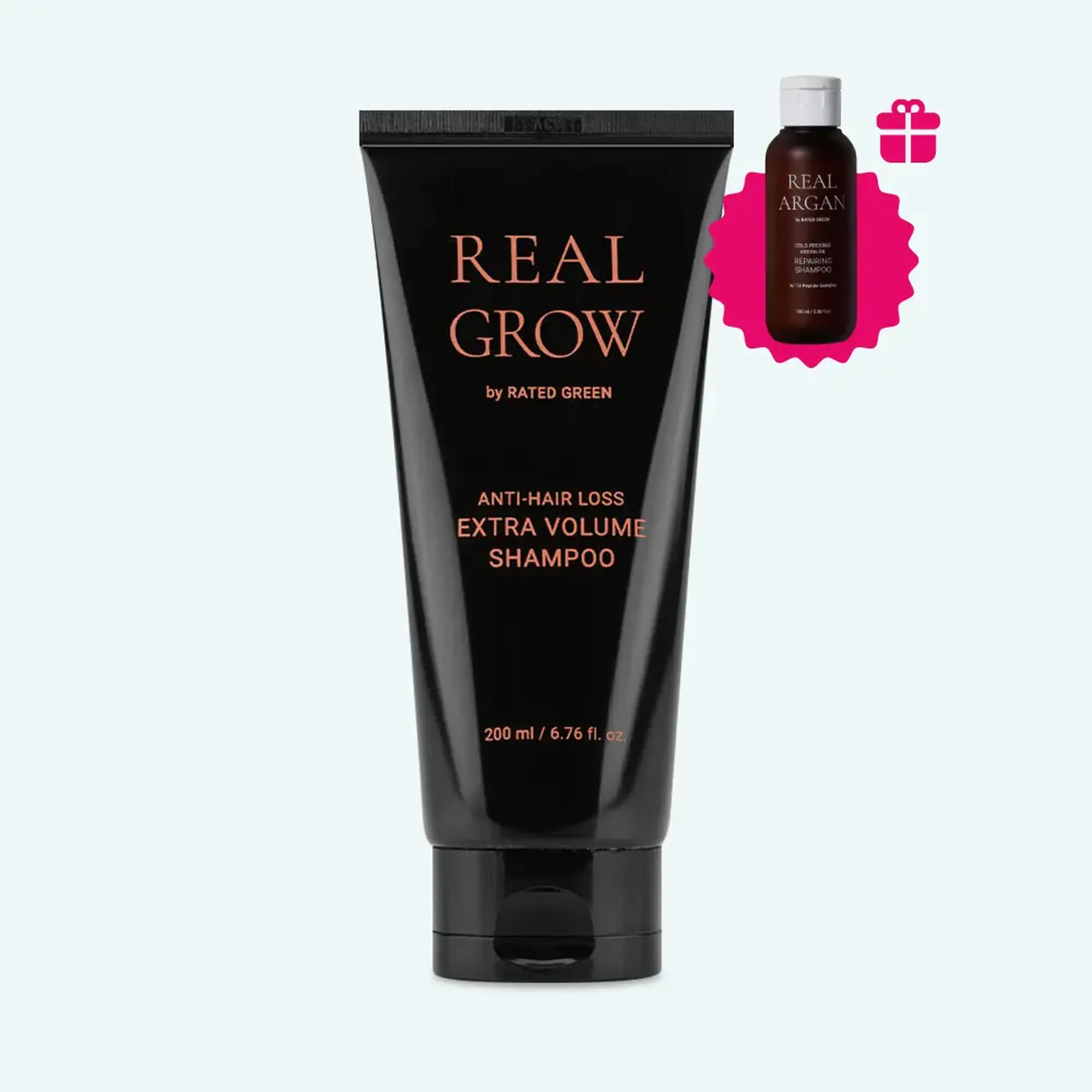 Șampon împotriva căderii parului cu efect volumisant Rated Green Anti-Hair Loss Extra Volume Shampoo 200 ml