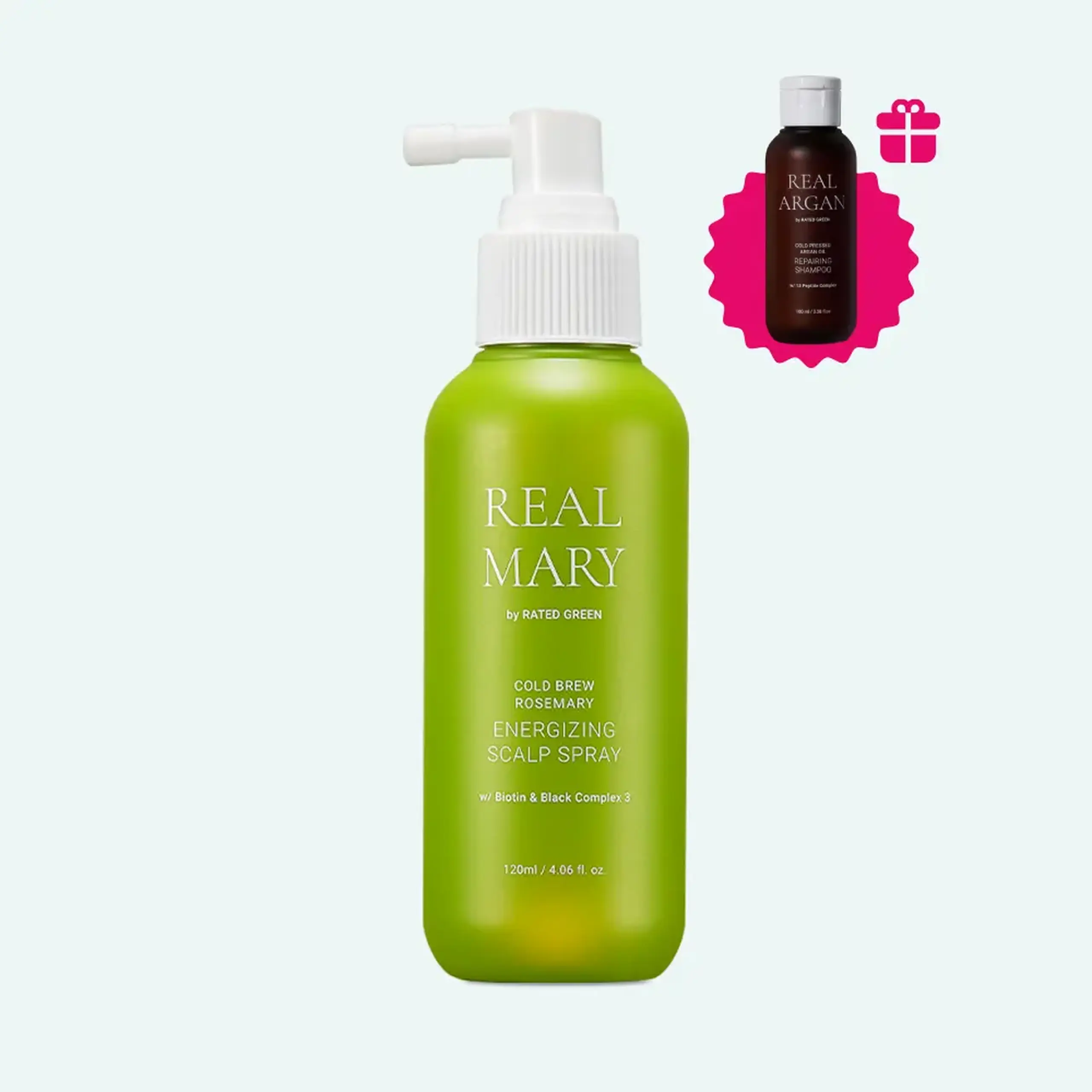 Spray tonic pentru scalp cu Rozmarin Rated Green Cold Brew Rosemary Energizing Scalp Spray 120ml