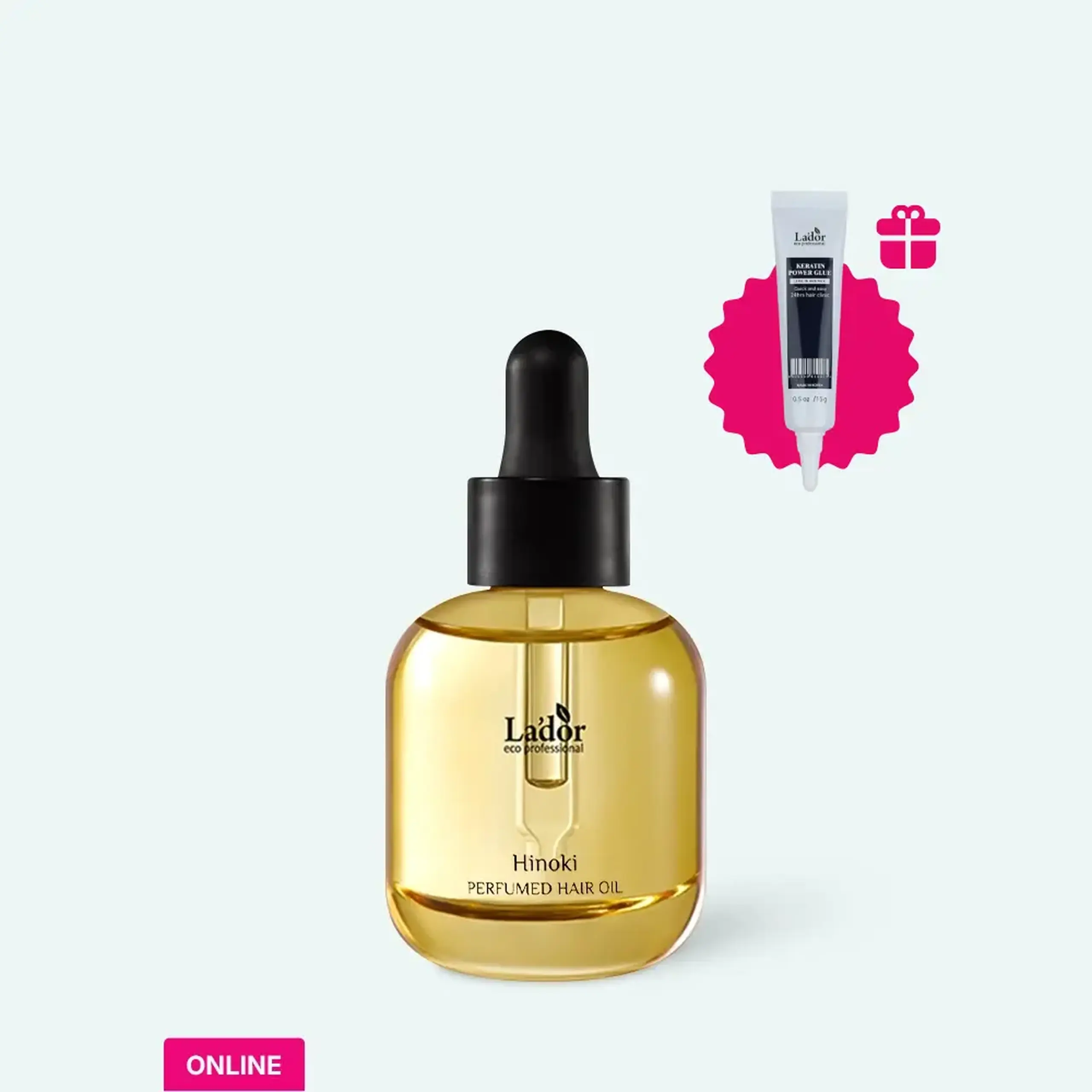 Uleiul parfumat pentru păr Lador PERFUMED HAIR OIL (HINOKI) 30ml