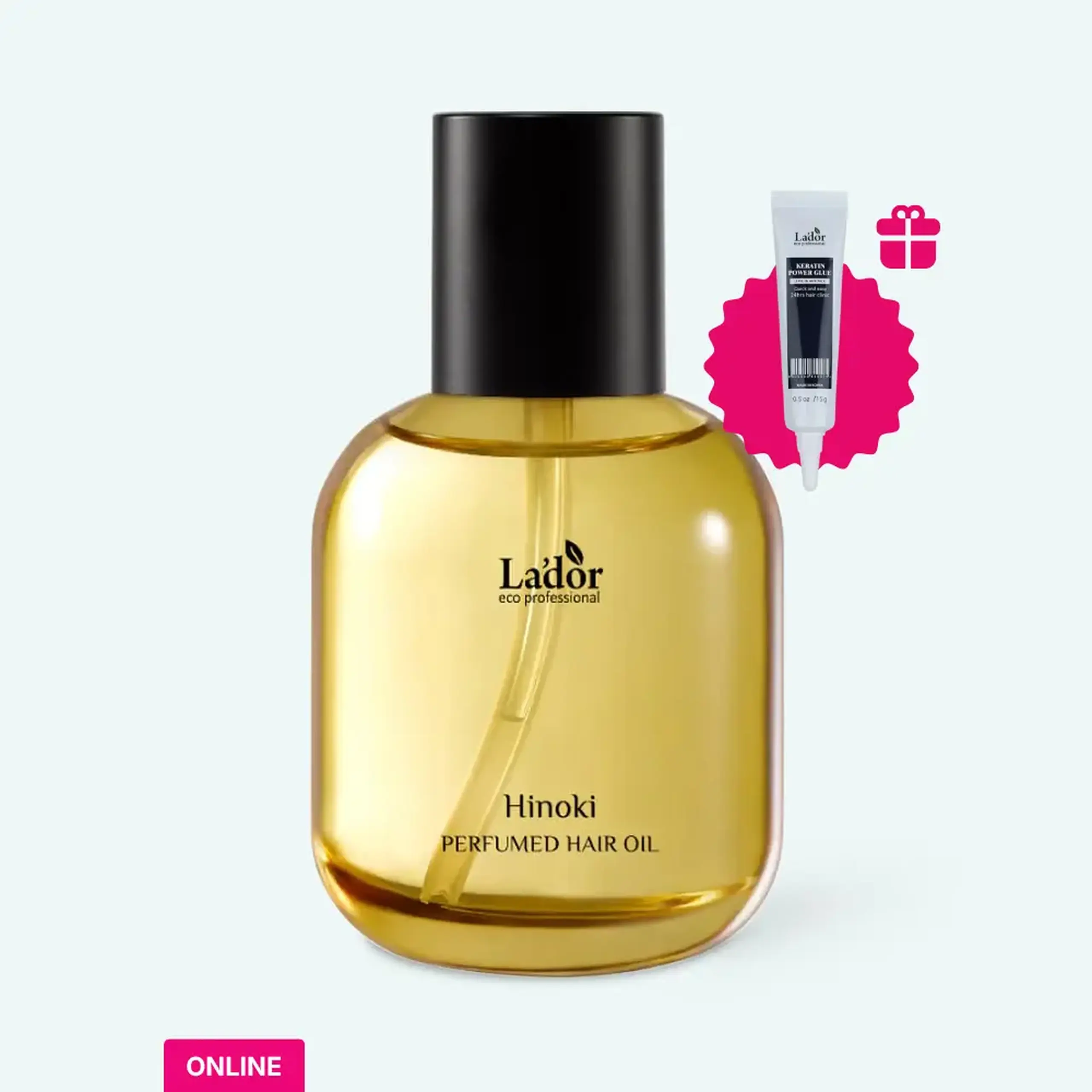 Uleiul parfumat pentru păr Lador PERFUMED HAIR OIL (HINOKI) 80ml
