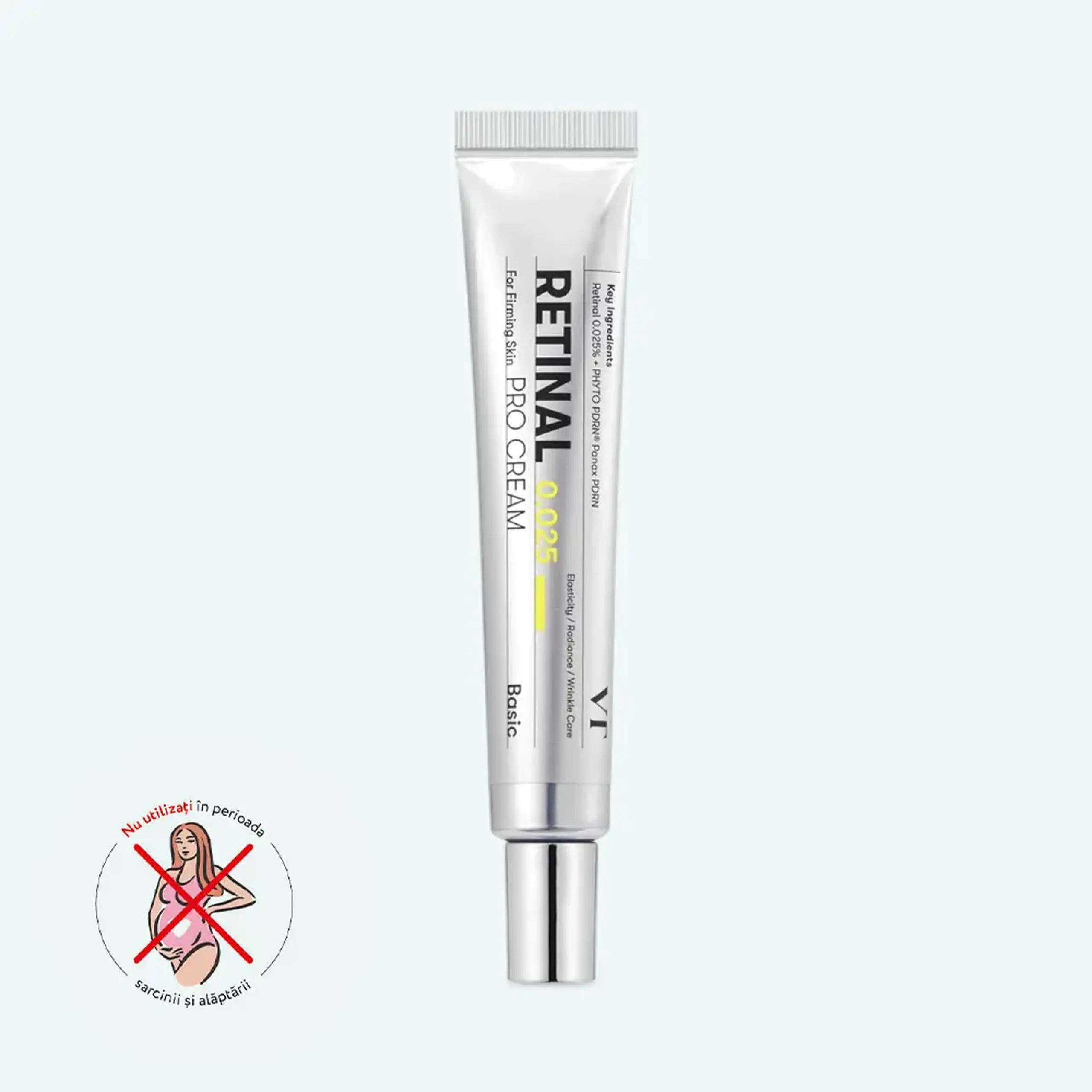 Cremă anti-age cu 0,025% retinal și PDRN VT Cosmetics Retinal Pro Cream 0.025 – 20 ml