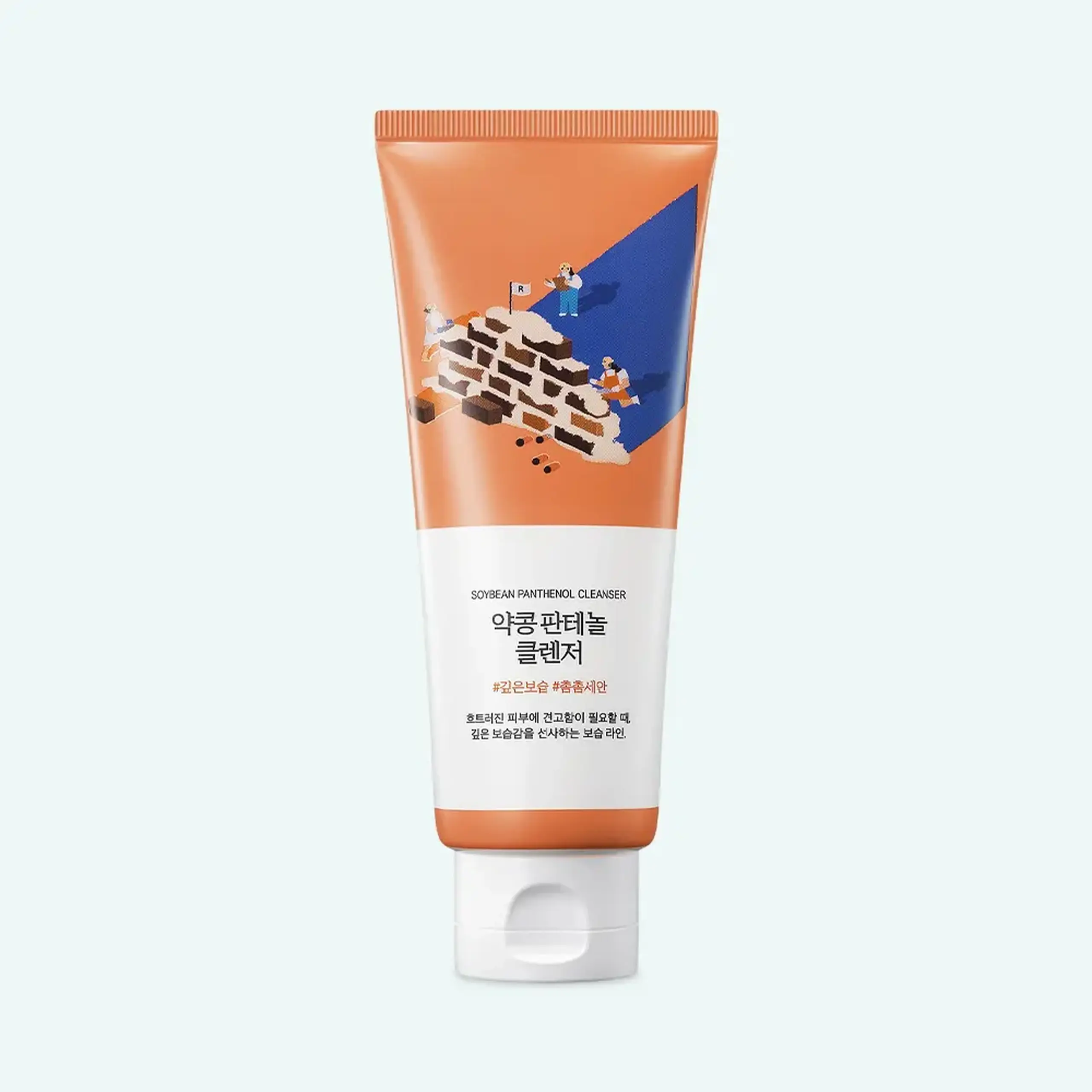 Spumă de curățare delicată ROUND LAB Soybean Panthenol Cleanser 150 ml