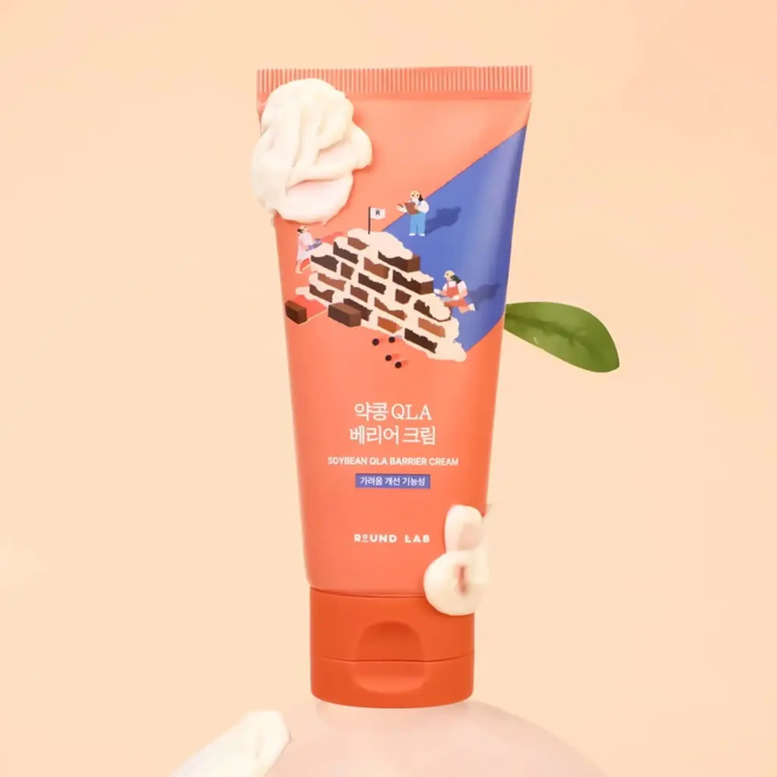 Cremă nutritivă pentru hidratarea intensă ROUND LAB Soybean QLA Barrier Cream 80 ml
