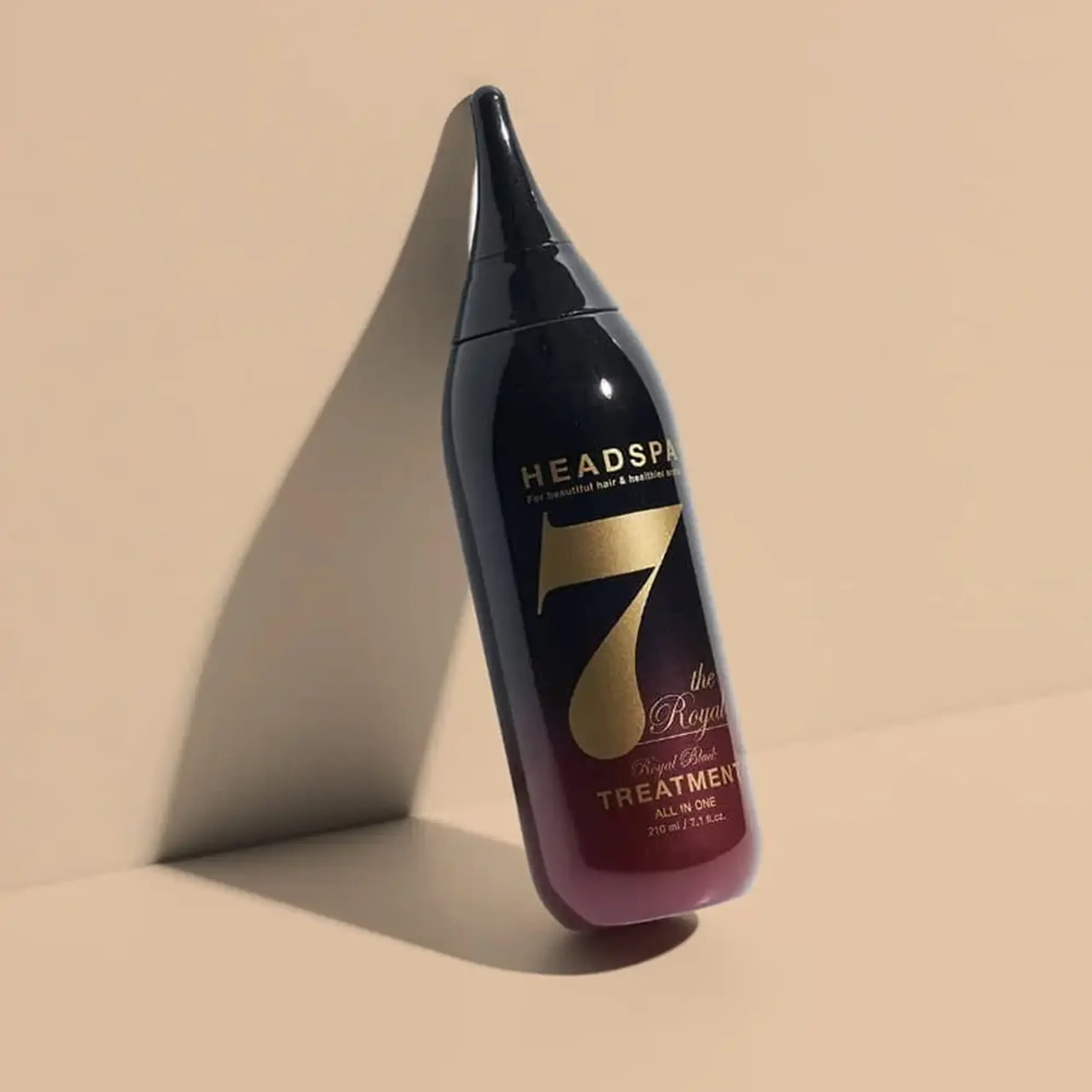 Mască hidratantă HEADSPA7 Treatment Royal Black 210 ml