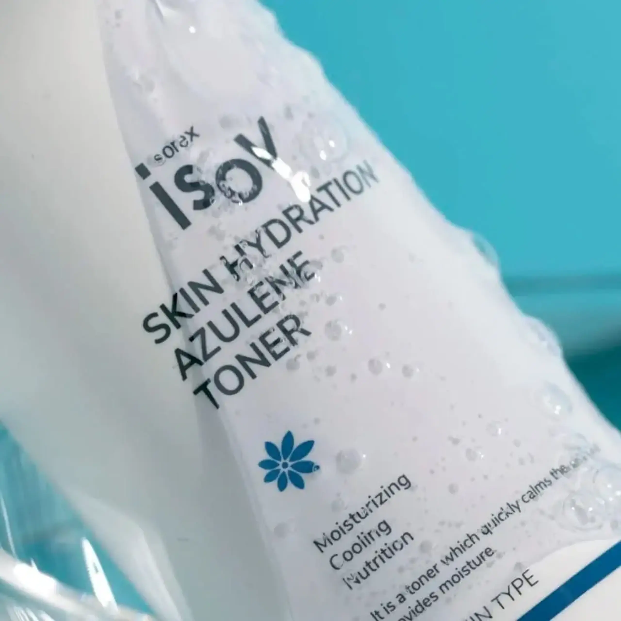 Toner hidratant și calmant ISOV Skin Hydration Azulene Toner 150 ml