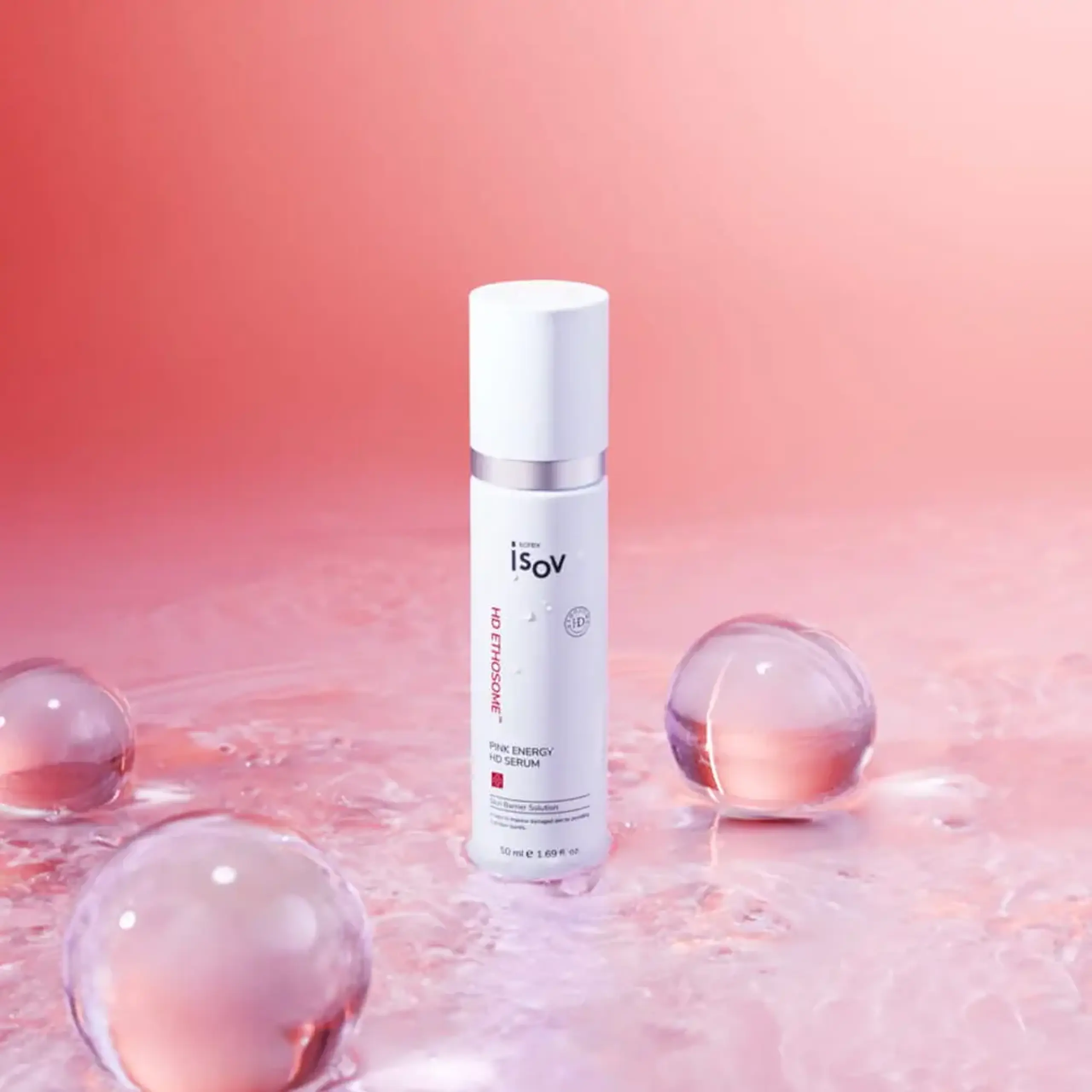 Ser regenerant și fortifiant ISOV Pink Energy HD Serum 50 ml