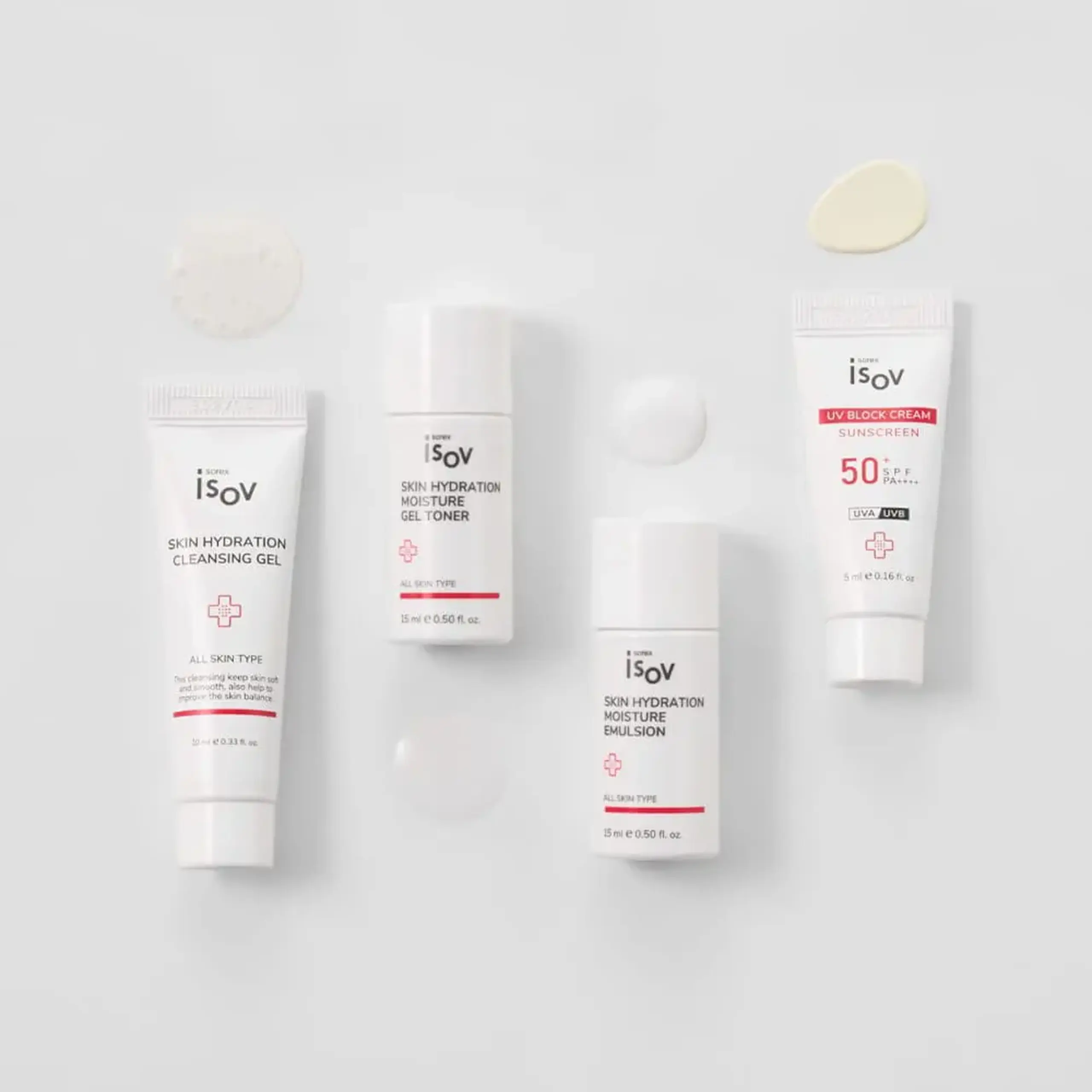 Set de îngrijire travel-size ISOV Skin Hydration Essential Kit