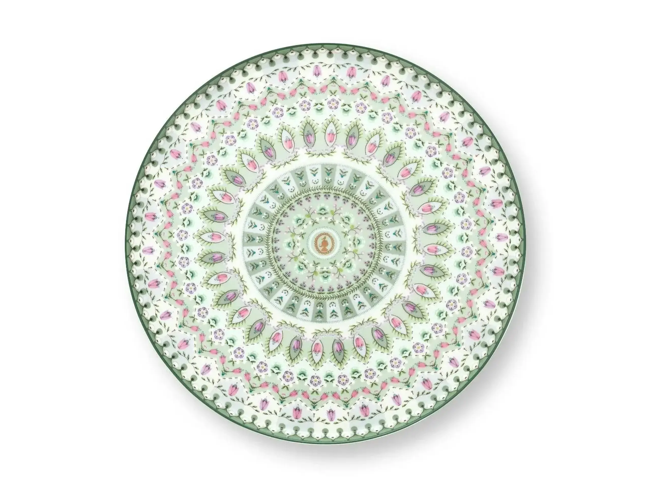 Suport pentru tort 21cm Lily & Lotus verde deschis