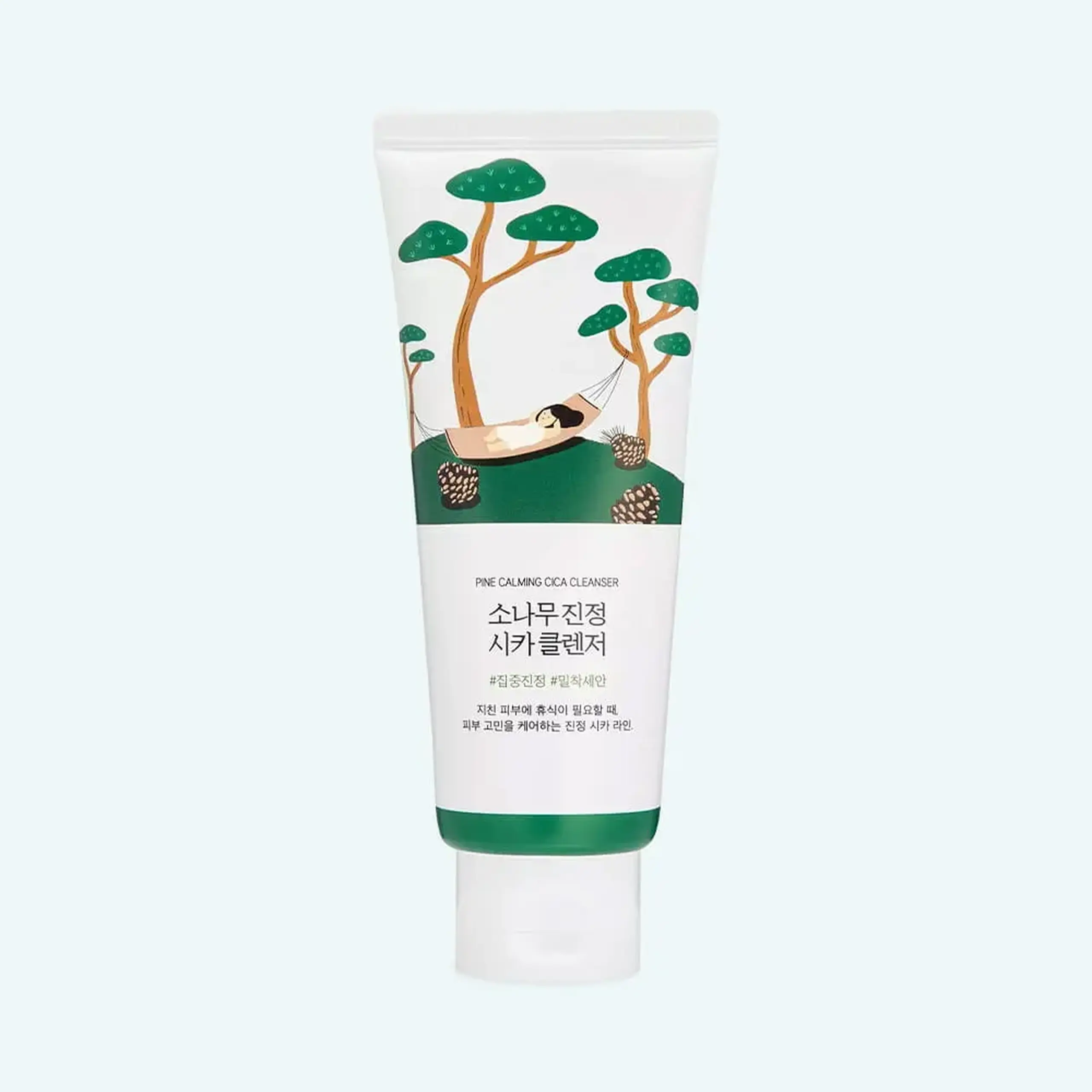 Spumă de curățare Round Lab Pine Calming Cica Cleanser 150ml