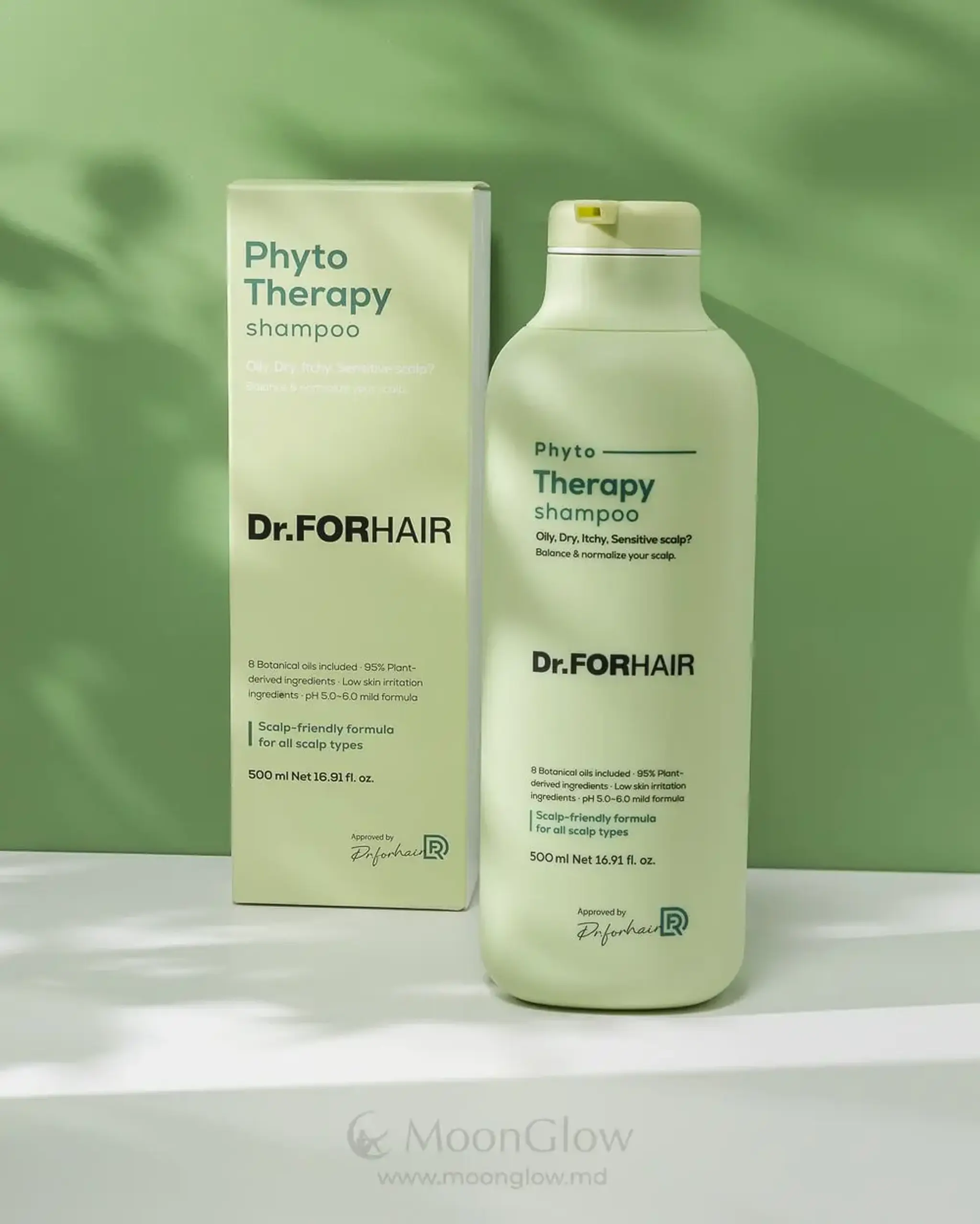 Şampon cu complex de uleiuri vegetale Dr.ForHair Phyto Therapy Shampoo 500 ml