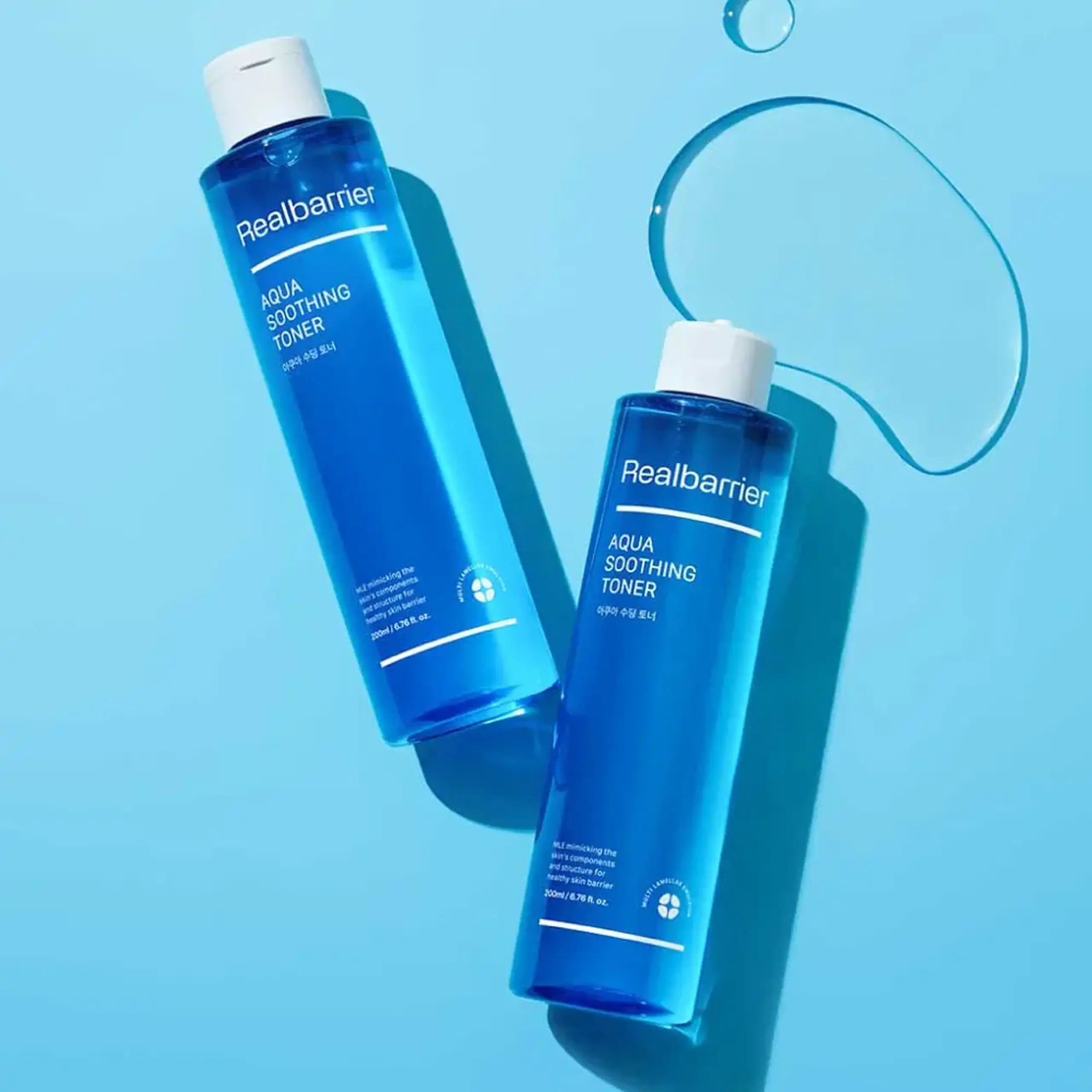 Toner hidratant cu efect de liniștire Real Barrier Aqua Soothing Toner 200ml