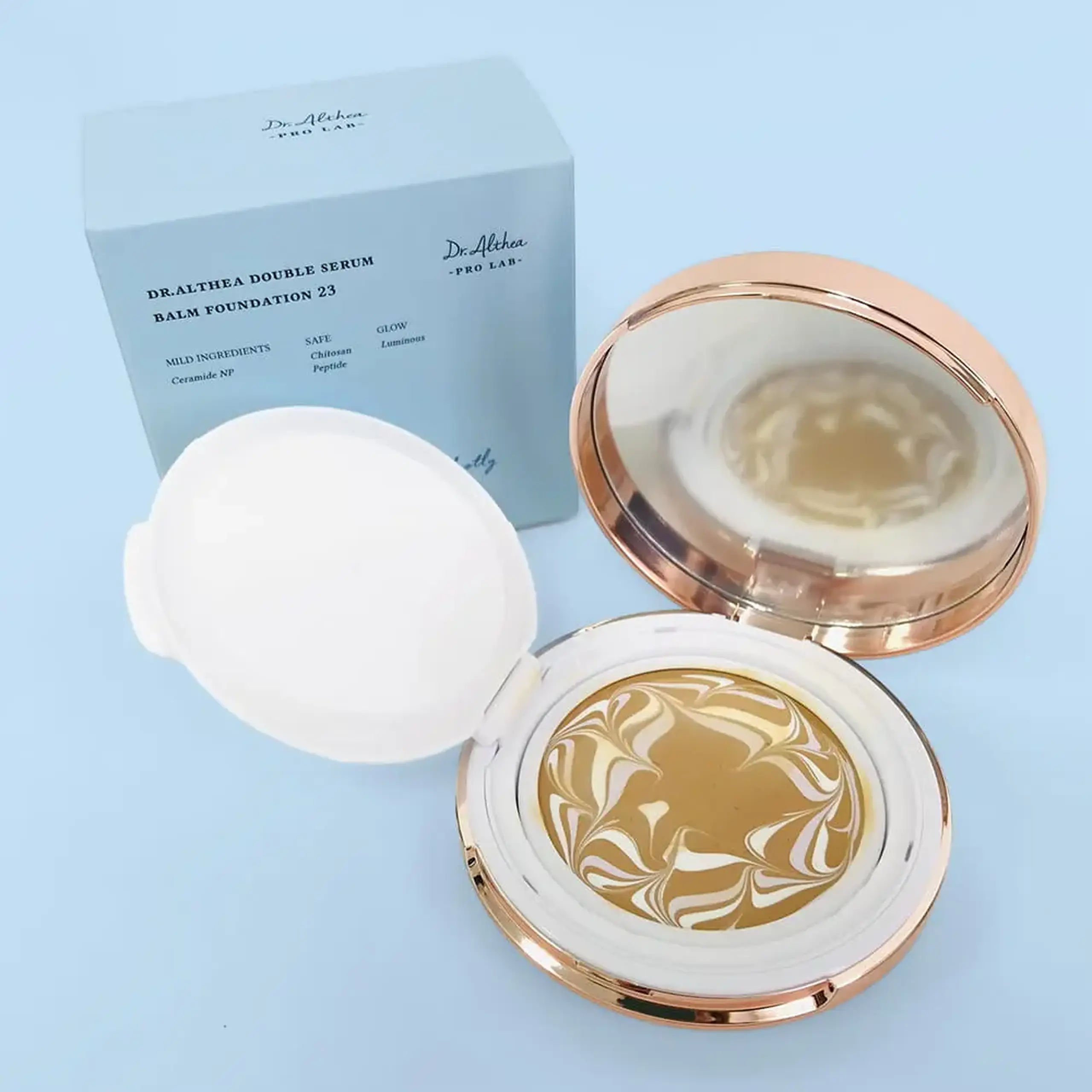 Fond de ten-balsam Dr. Althea Double Serum Balm Foundation #23 Natural Beige – 12 g