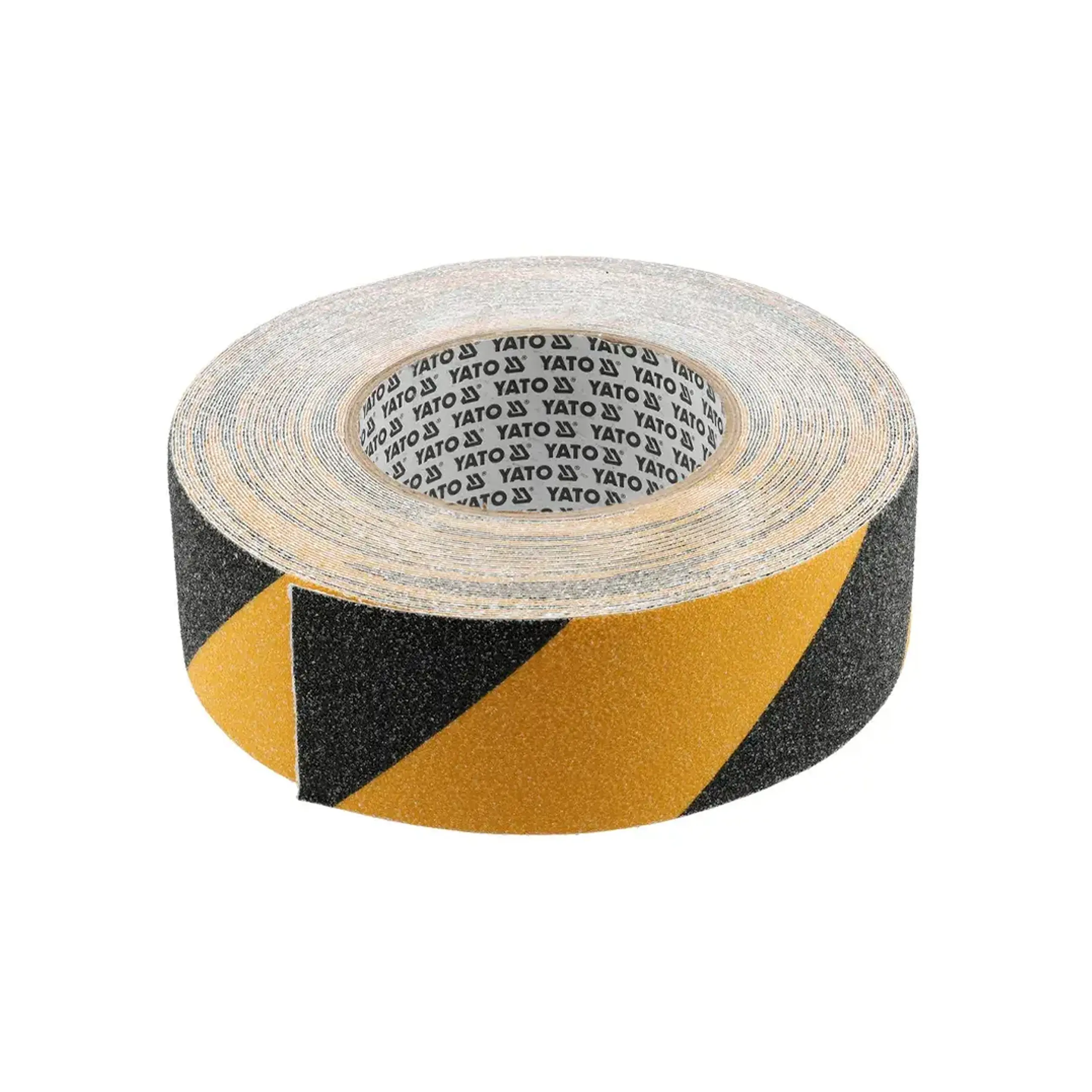 Bandă adezivă antiderapantă 50 mm x 18 m Negru/Galben Yato