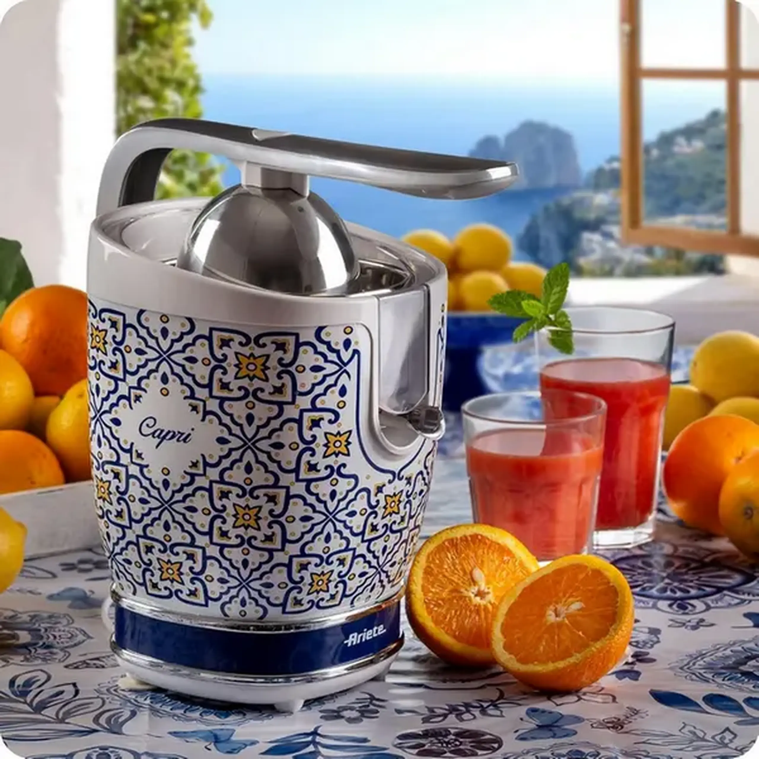 Storcător de fructe și legume Ariete Capri, Alb