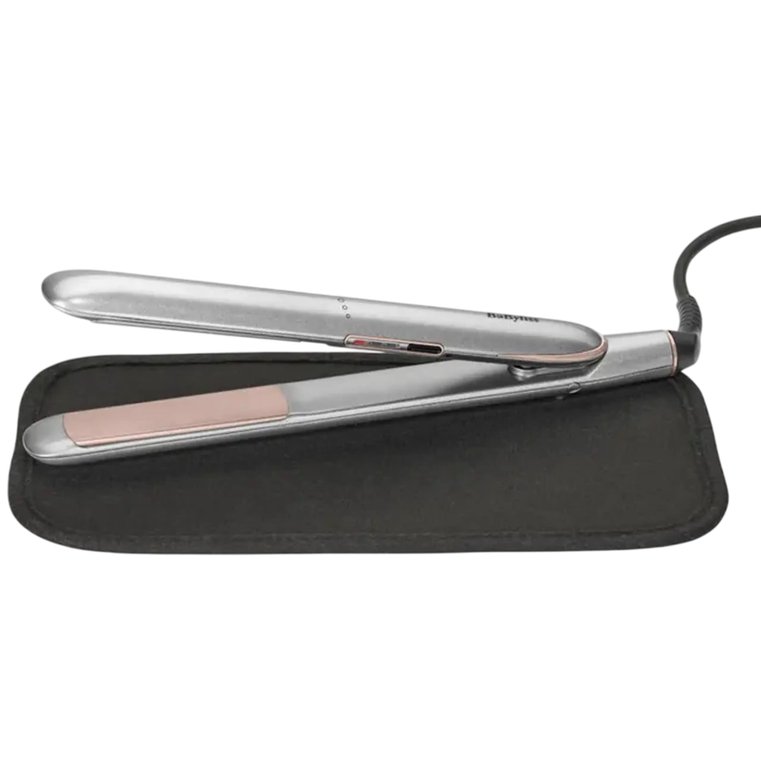 Placă de îndreptat părul BaByliss ST260E, Argintiu