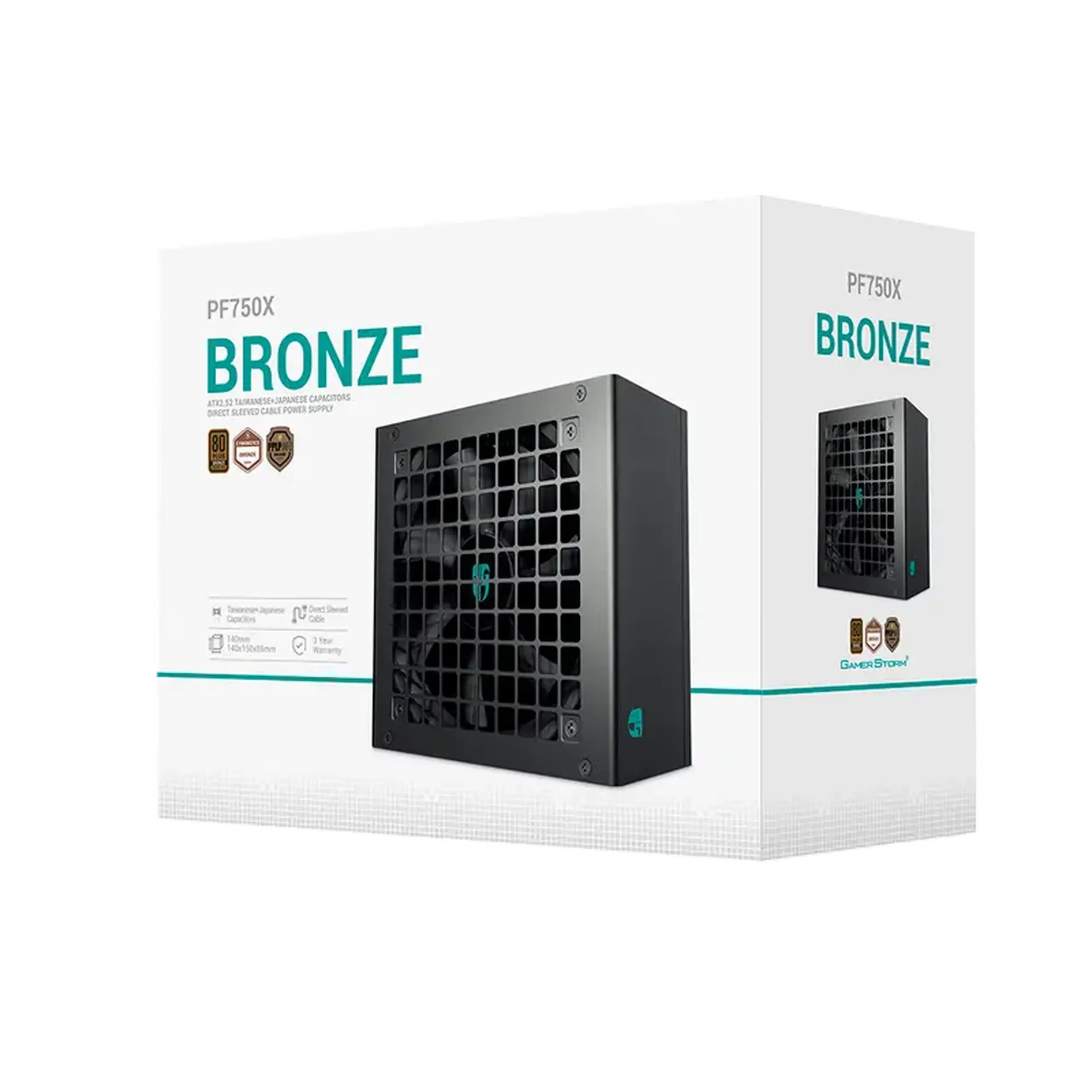 Sursă Alimentare PC Deepcool GamerStorm PF750X, 750W, ATX, Nemodular