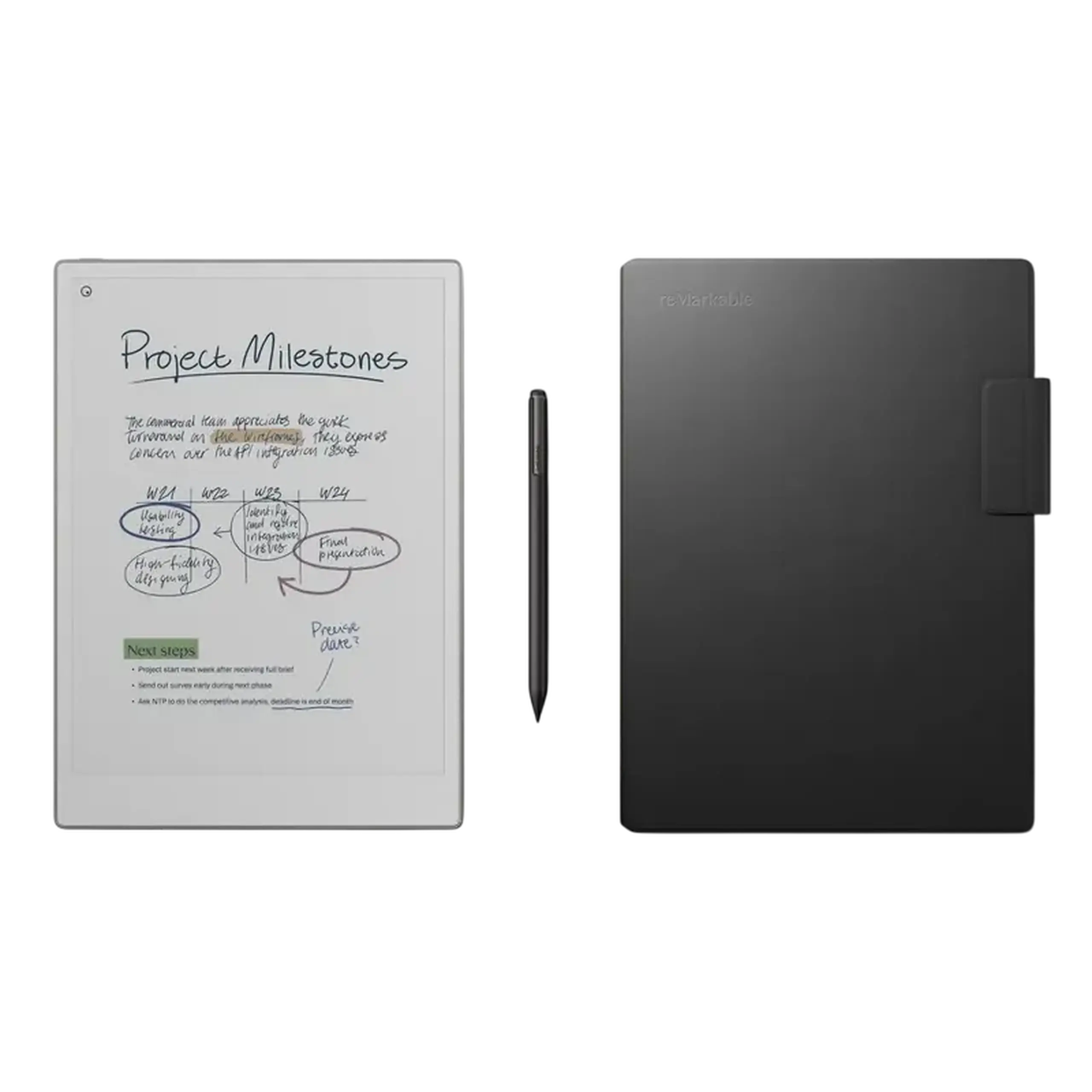 eBook Reader reMarkable Paper Pro - Book Folio Premium, Negru