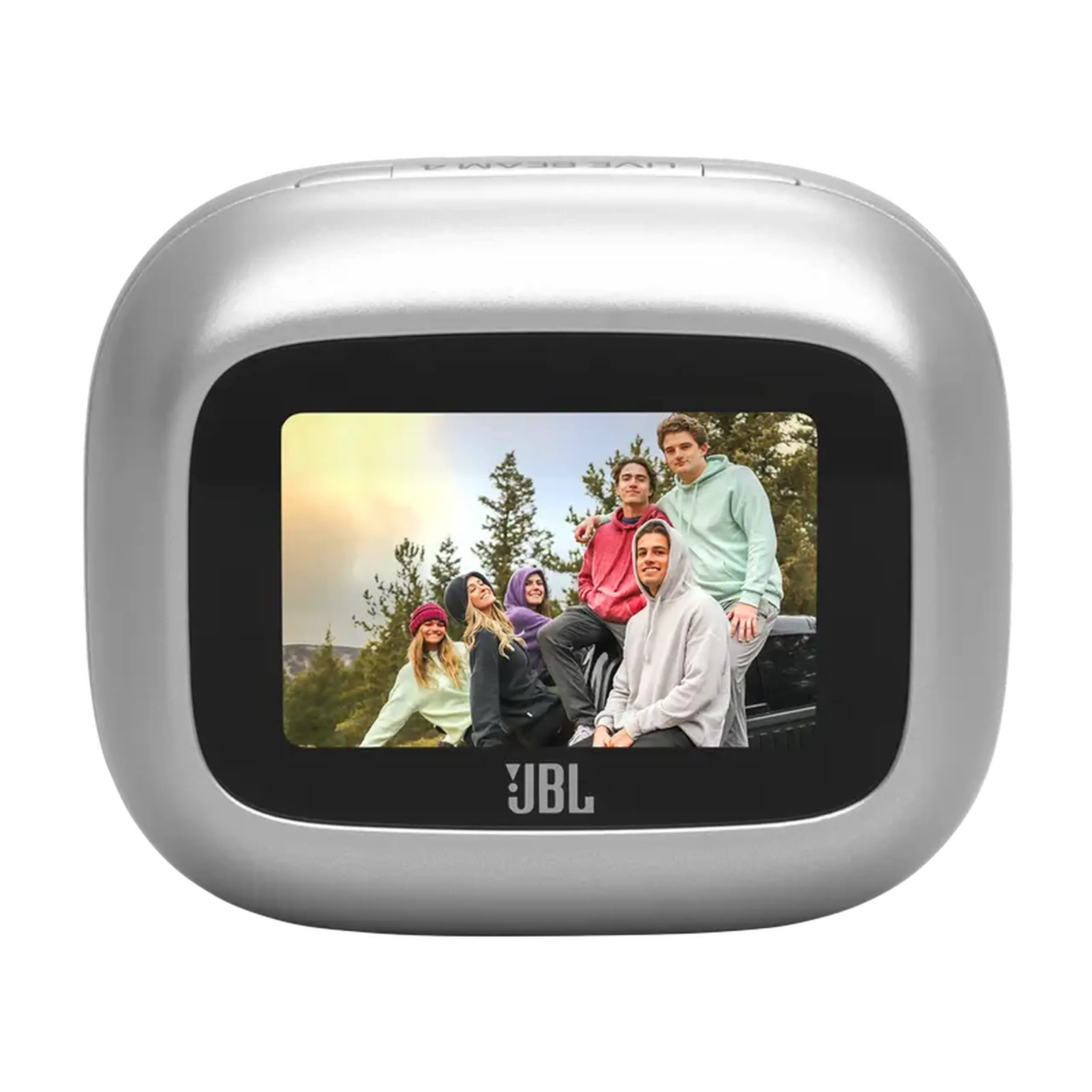 Căști JBL LIVE Beam 4, Argintiu