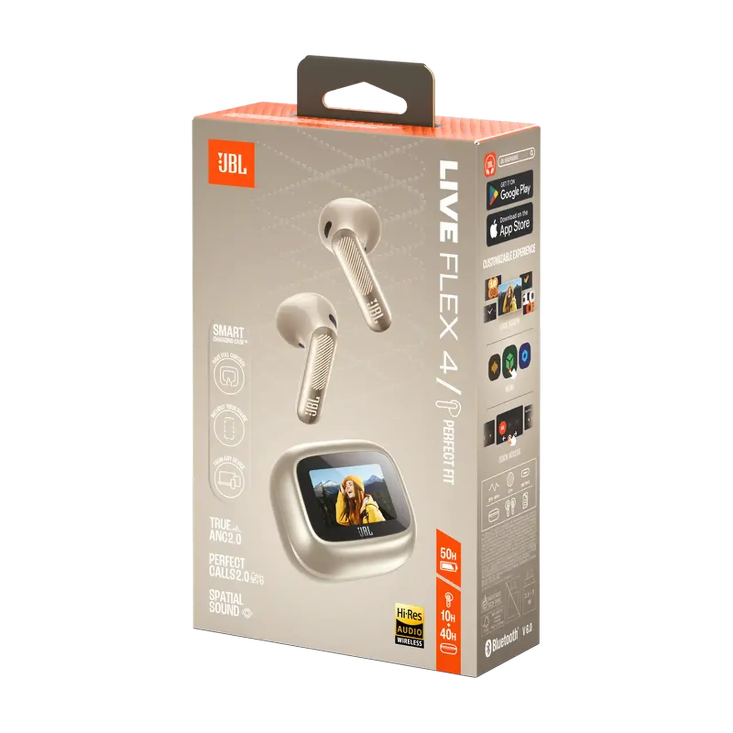 Căști JBL LIVE Flex 4, Sand