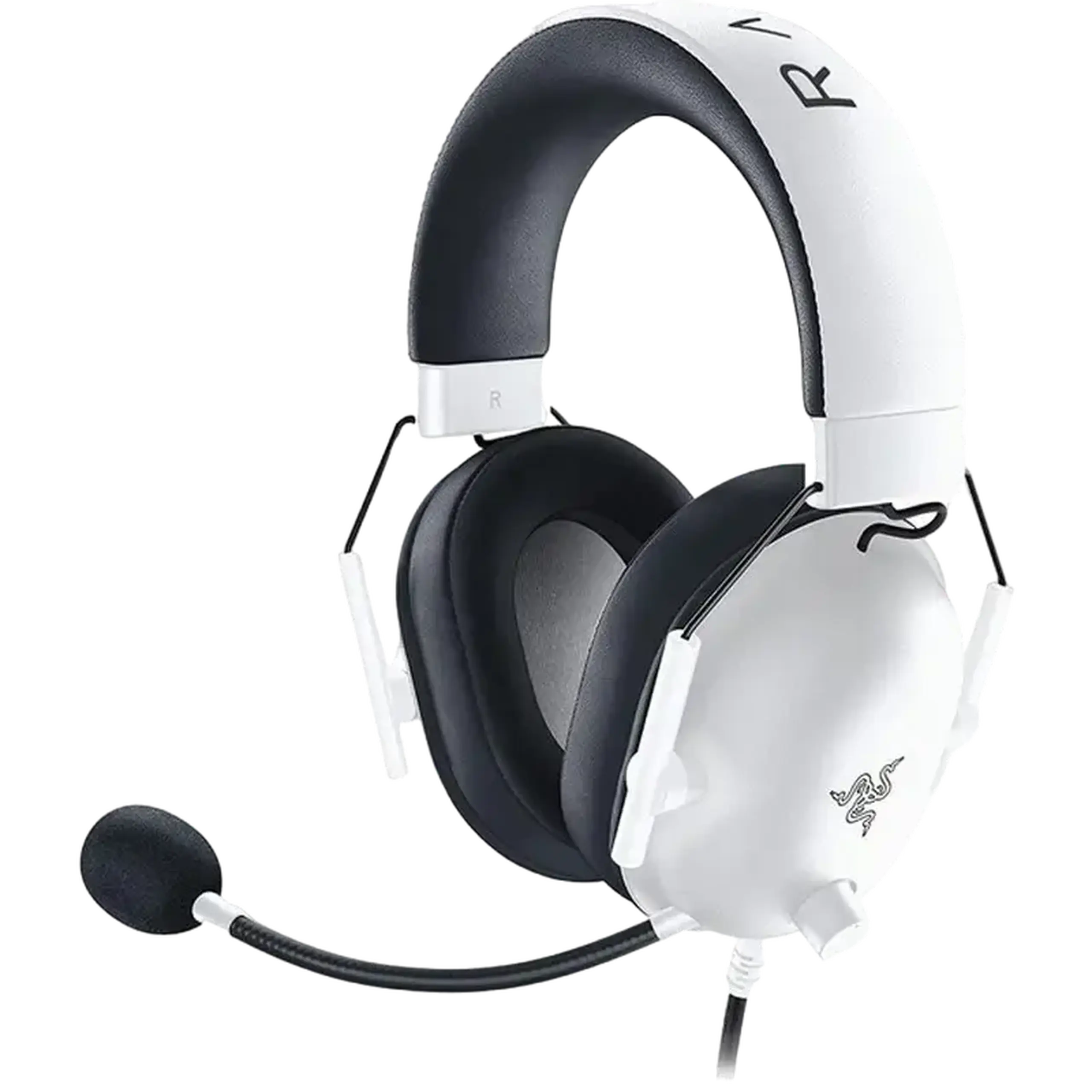 Căști gaming Razer BlackShark V2 X for PlayStation, Cu fir, Alb