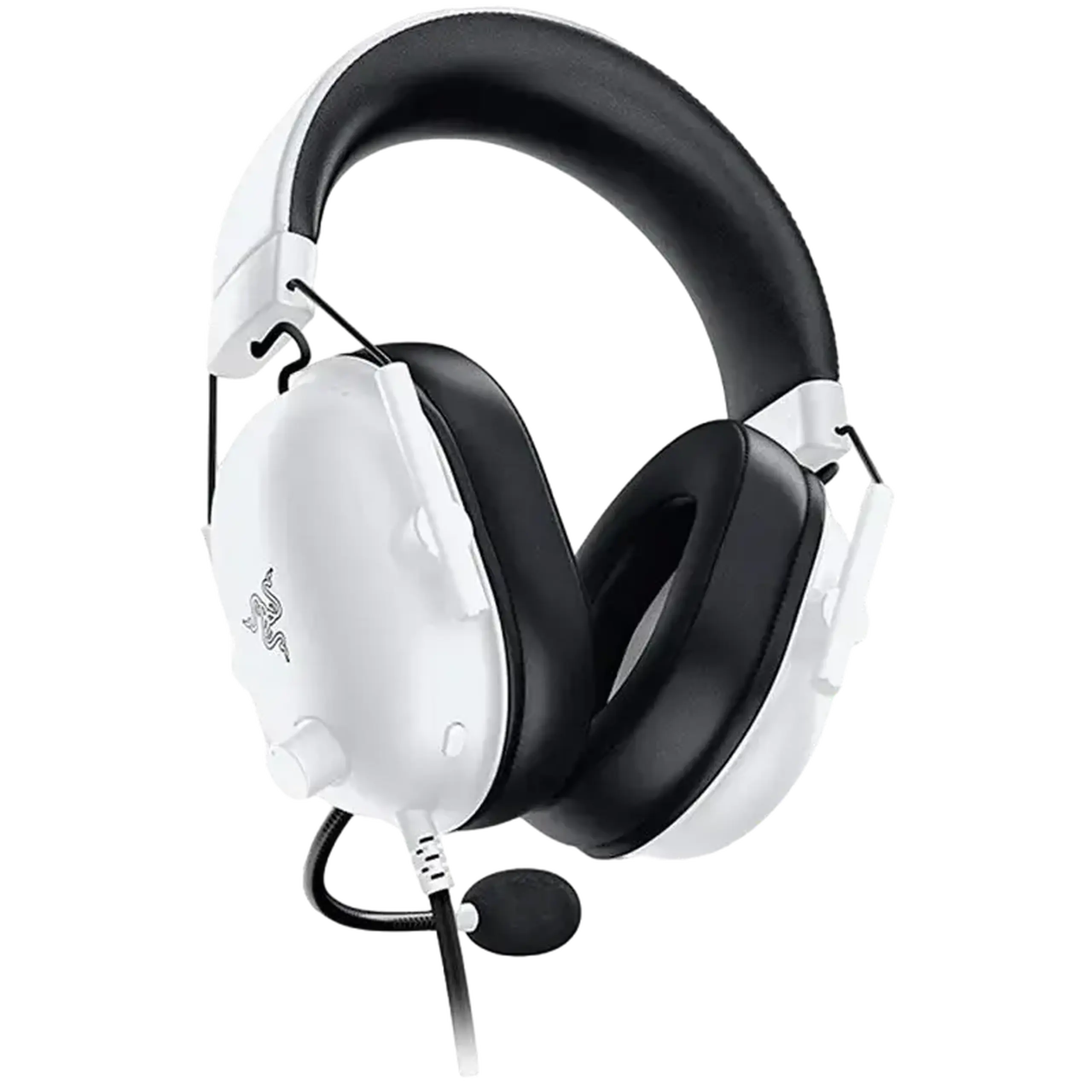 Căști gaming Razer BlackShark V2 X for PlayStation, Cu fir, Alb