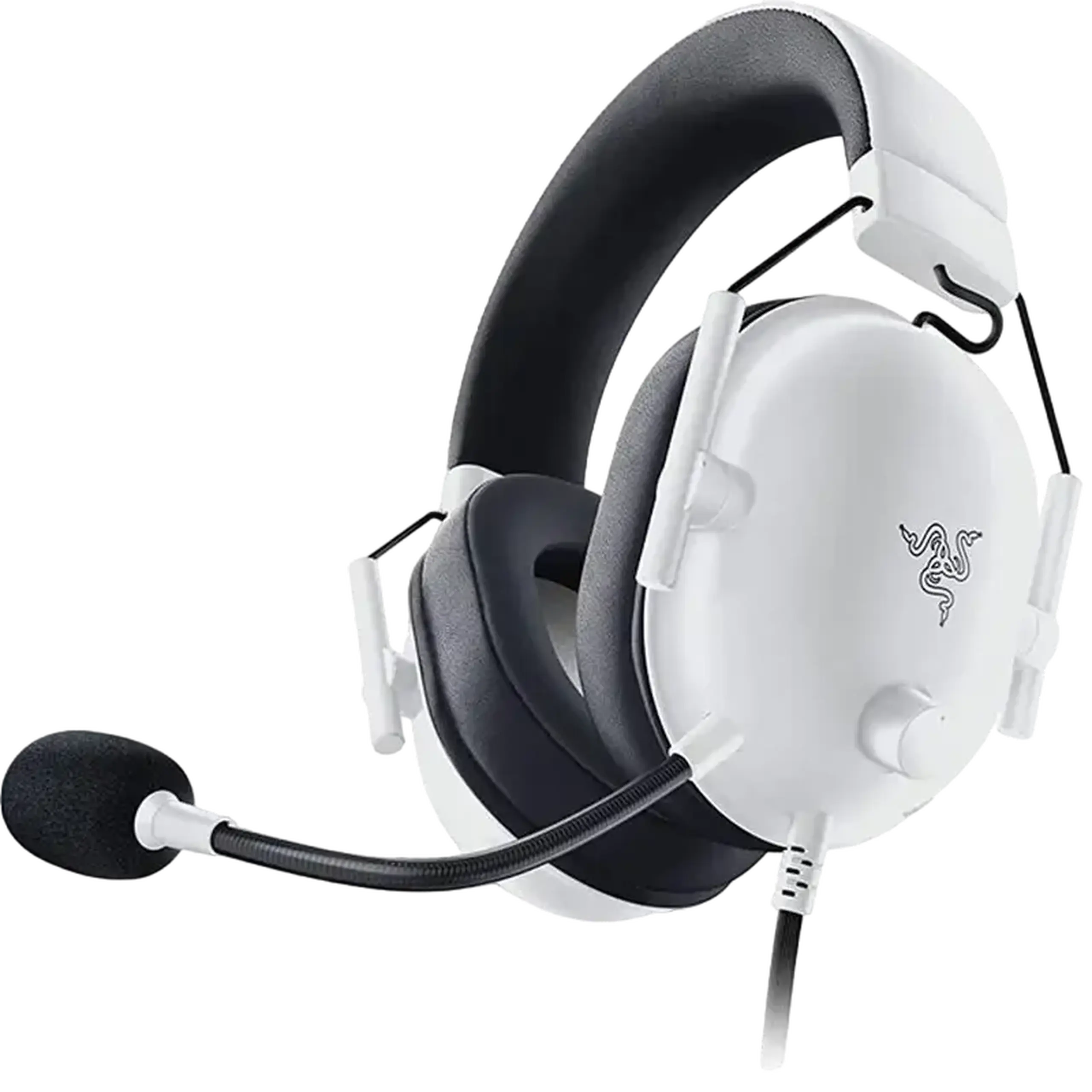Căști gaming Razer BlackShark V2 X for PlayStation, Cu fir, Alb