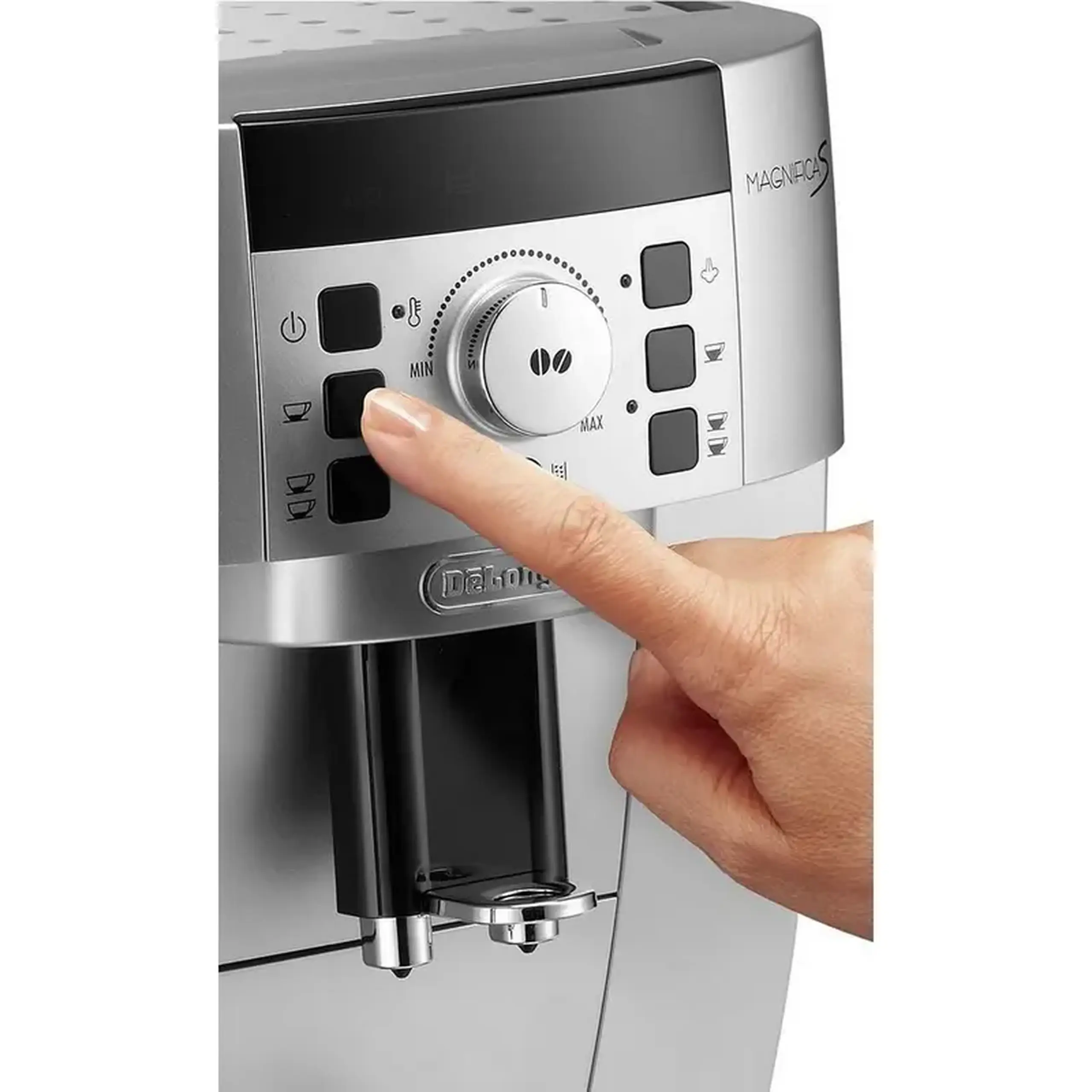 Espressor automat Delonghi ECAM22.110, Alb