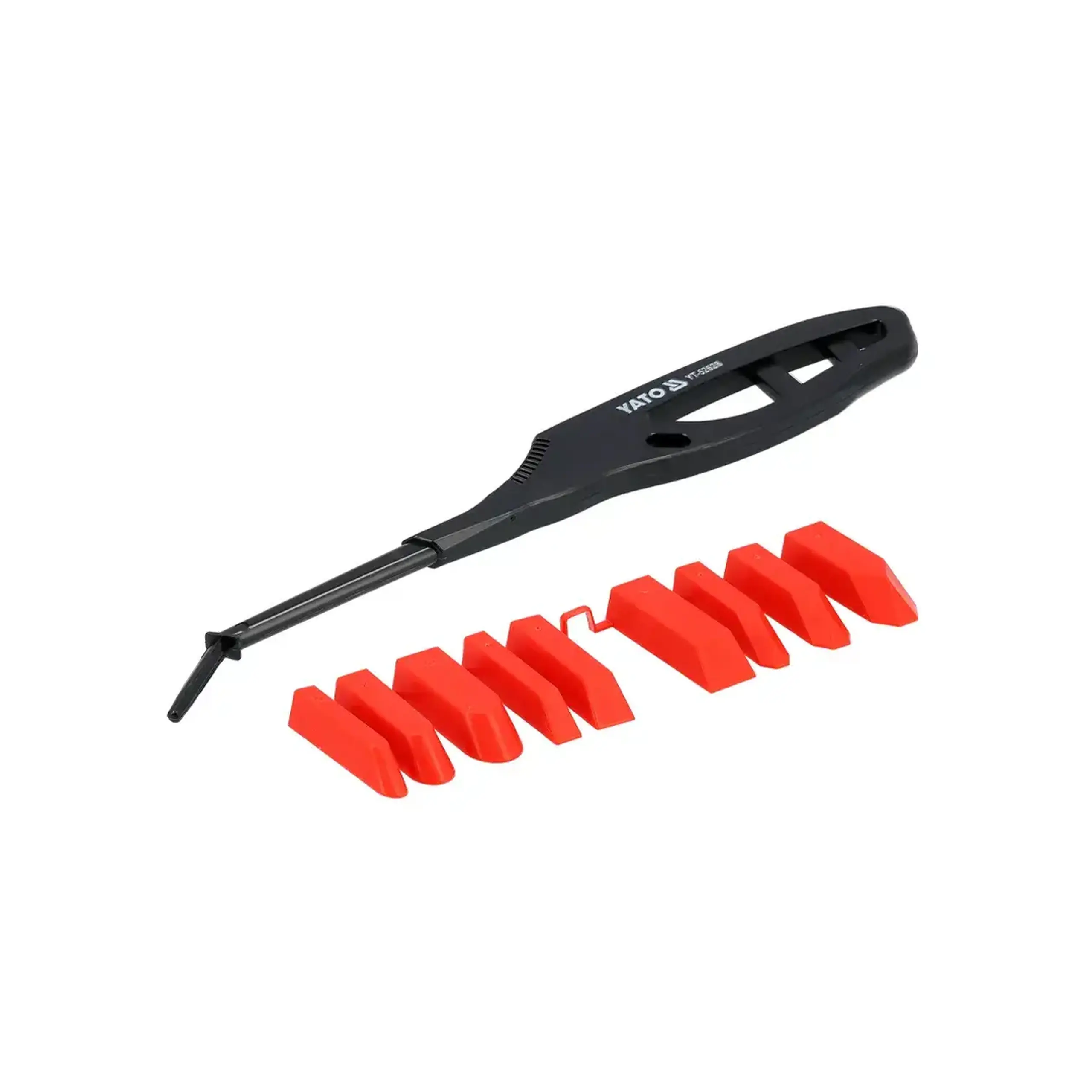 Set aplicatoare pentru silicon 220 x 30 mm Yato