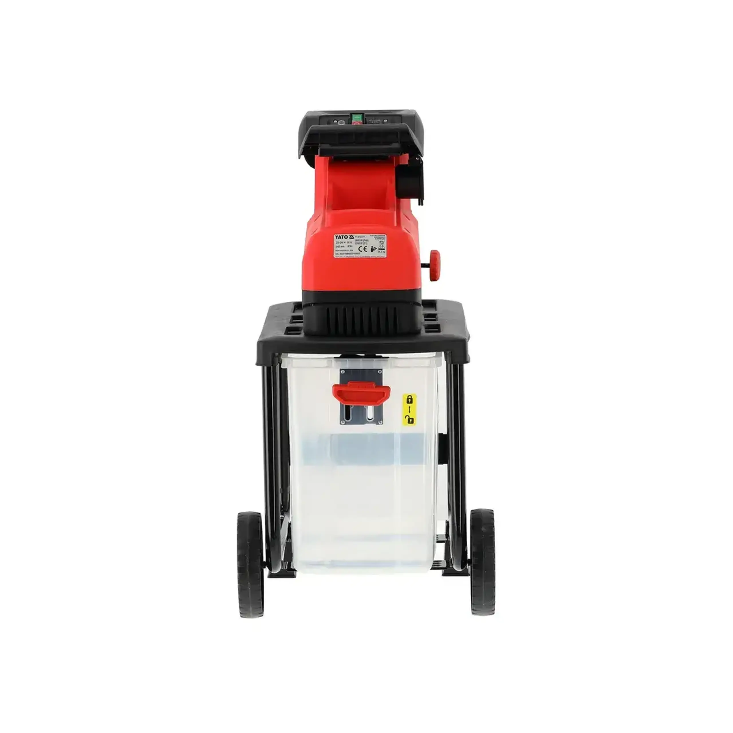 Tocător de crengi silențios 2800 W 220 - 240 V 55 l Yato