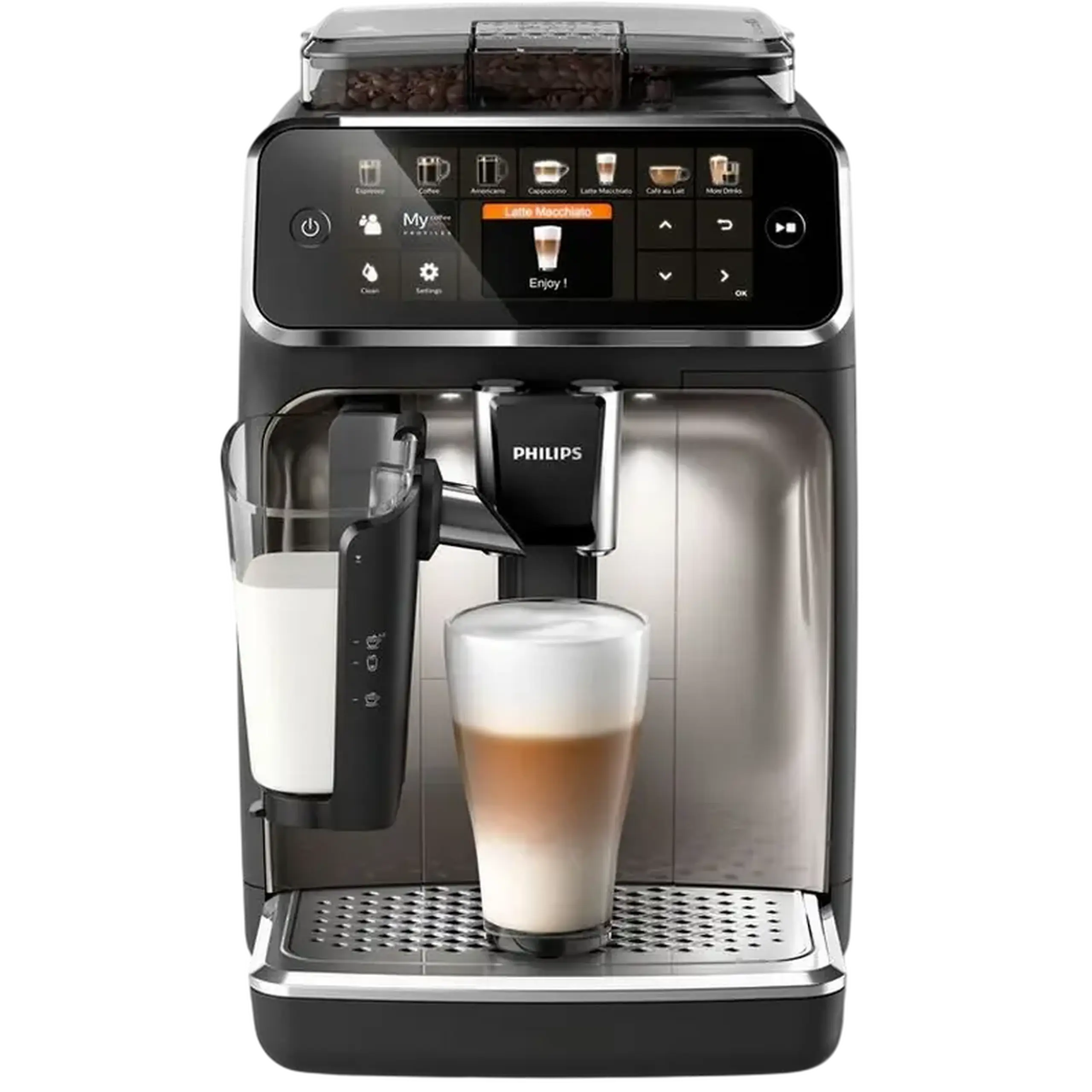 Aparat de cafea Philips EP5447/90, Negru