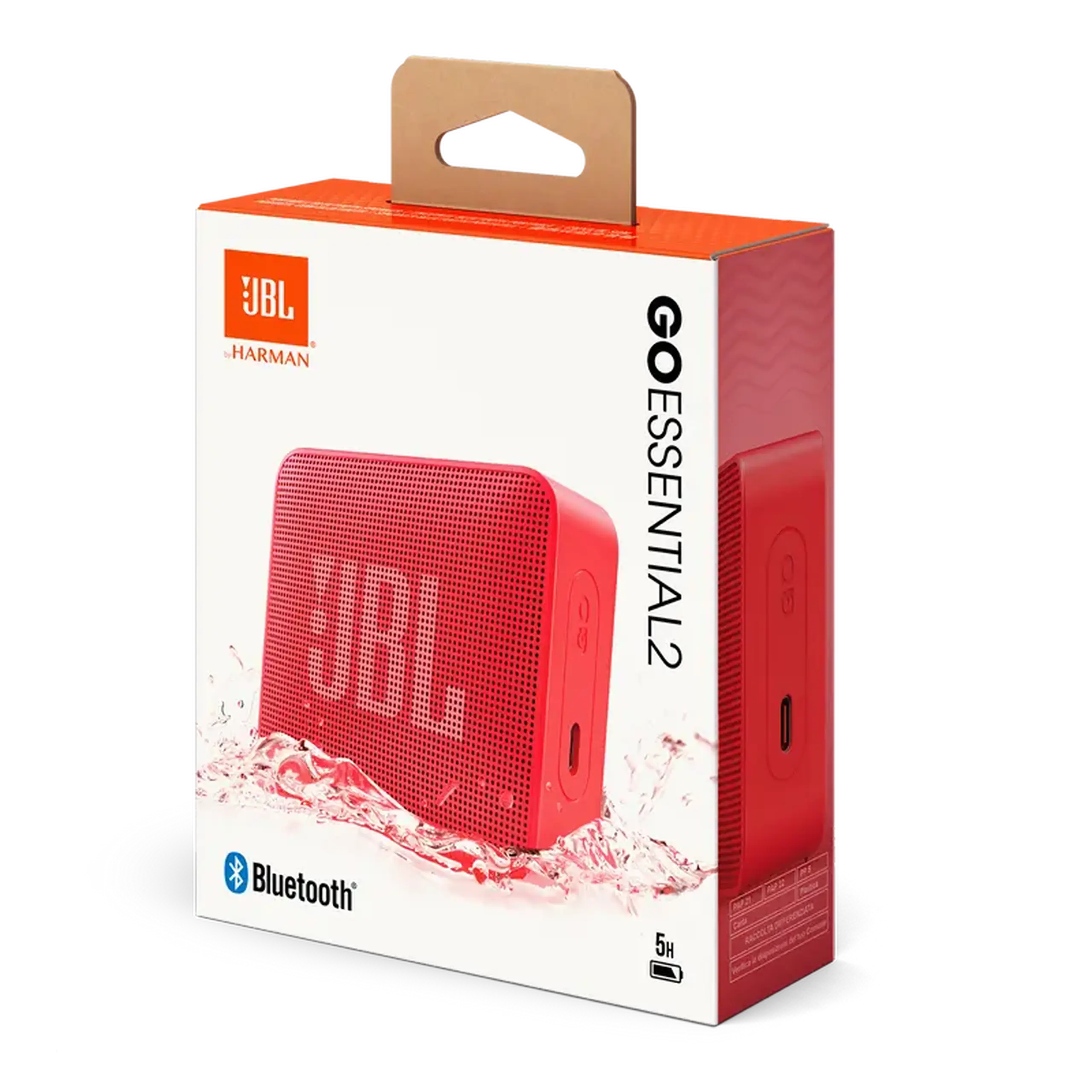 Difuzor Bluetooth JBL GO Essential 2, Roșu