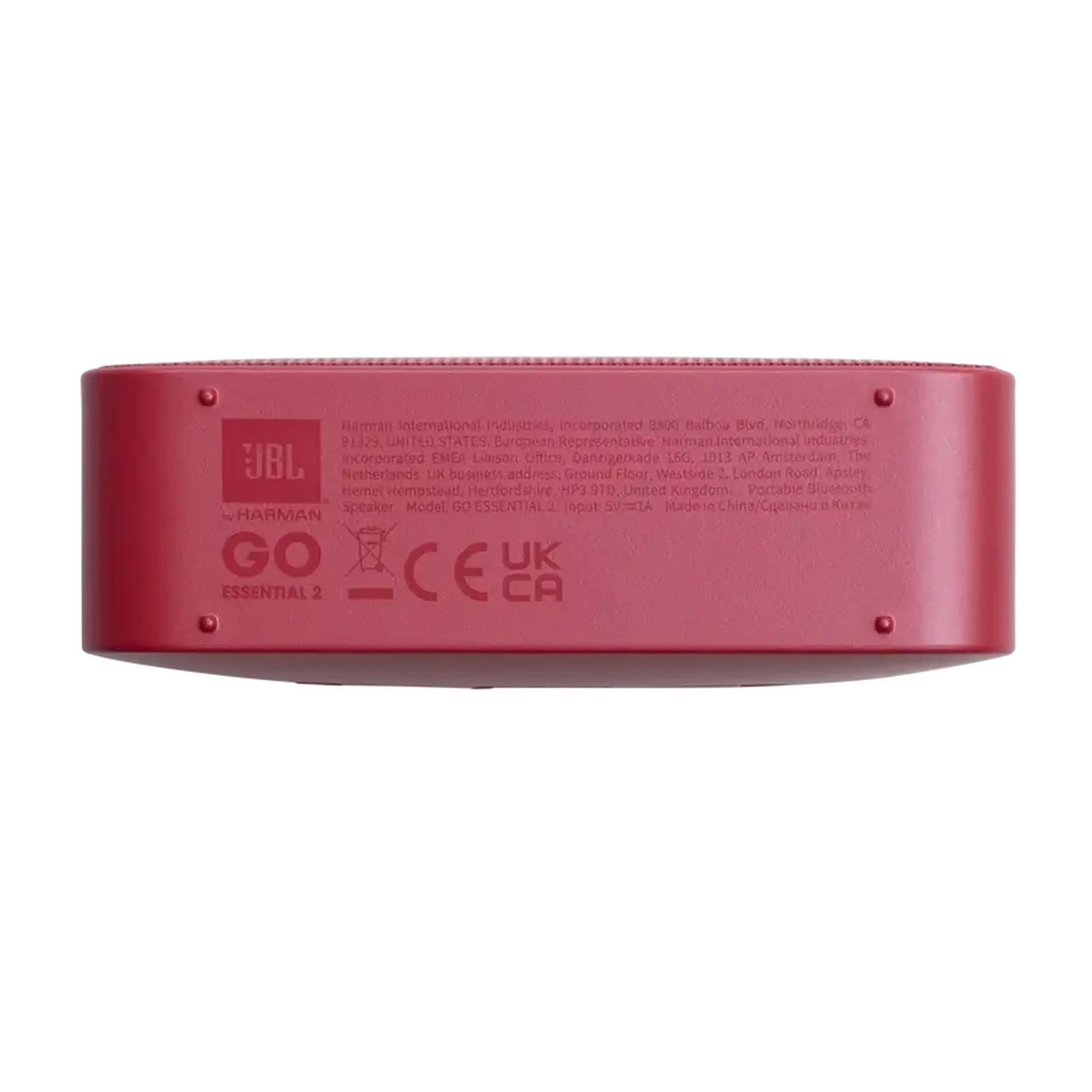 Difuzor Bluetooth JBL GO Essential 2, Roșu