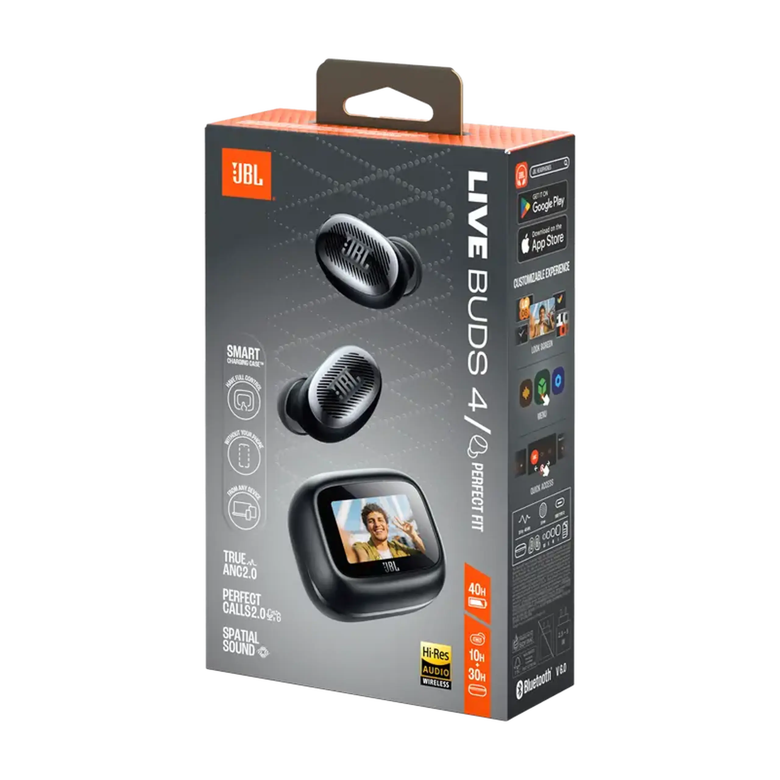Căști JBL LIVE Buds 4, Negru