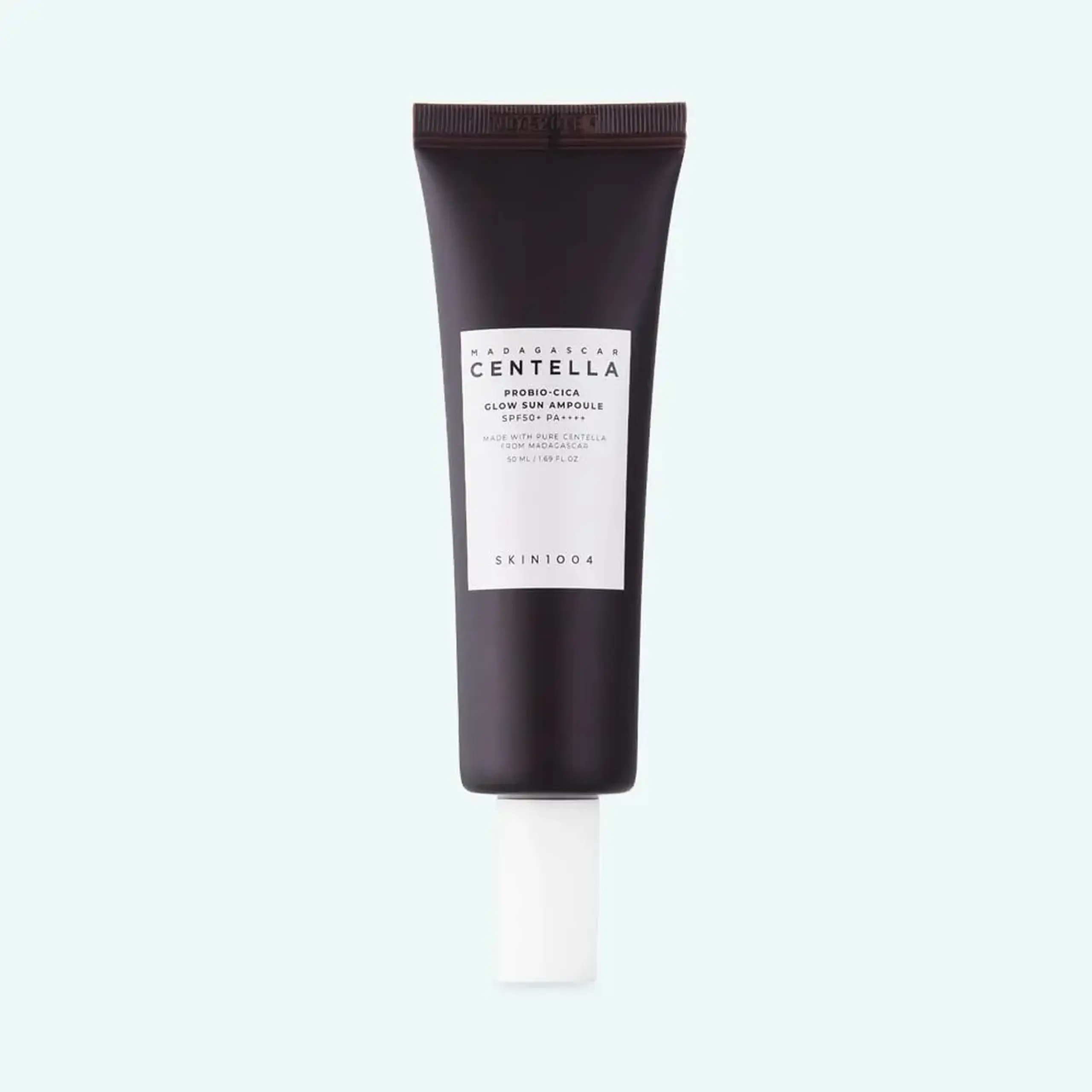 Protecție solară filtre chimice Skin1004 Madagascar Centella Probio-Cica Glow Sun Ampoule SPF 50+ PA++++ 50ml