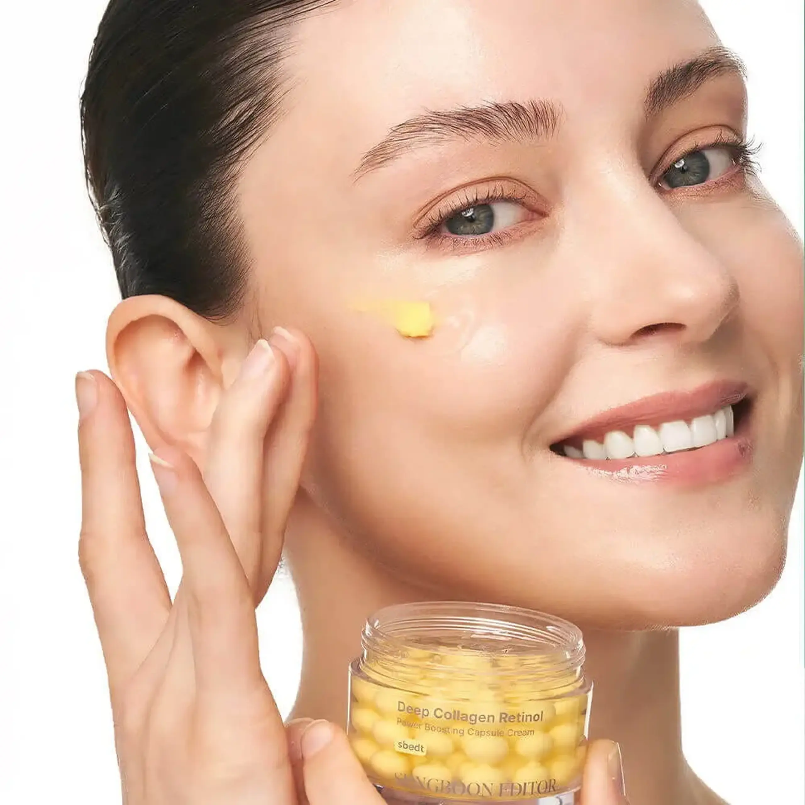 Cremă pentru fermitate și elasticitate SUNGBOON EDITOR Deep Collagen Retinol Power Boosting Capsule Cream 30 ml