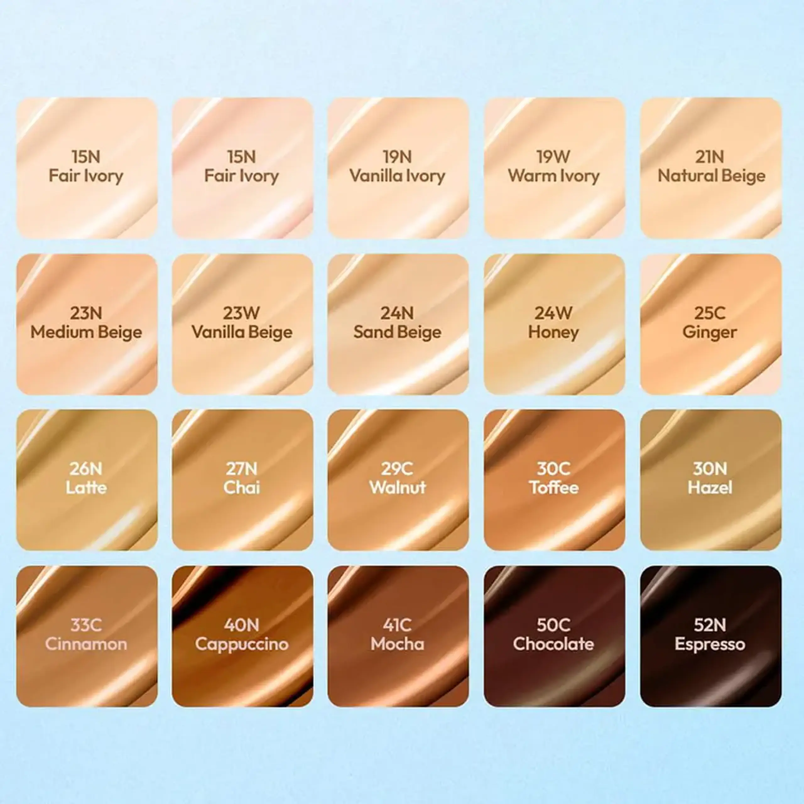 Fond de ten Milktouch DEWY GLASS SKIN FOUNDATION 21N NATURAL BEIGE 30ml