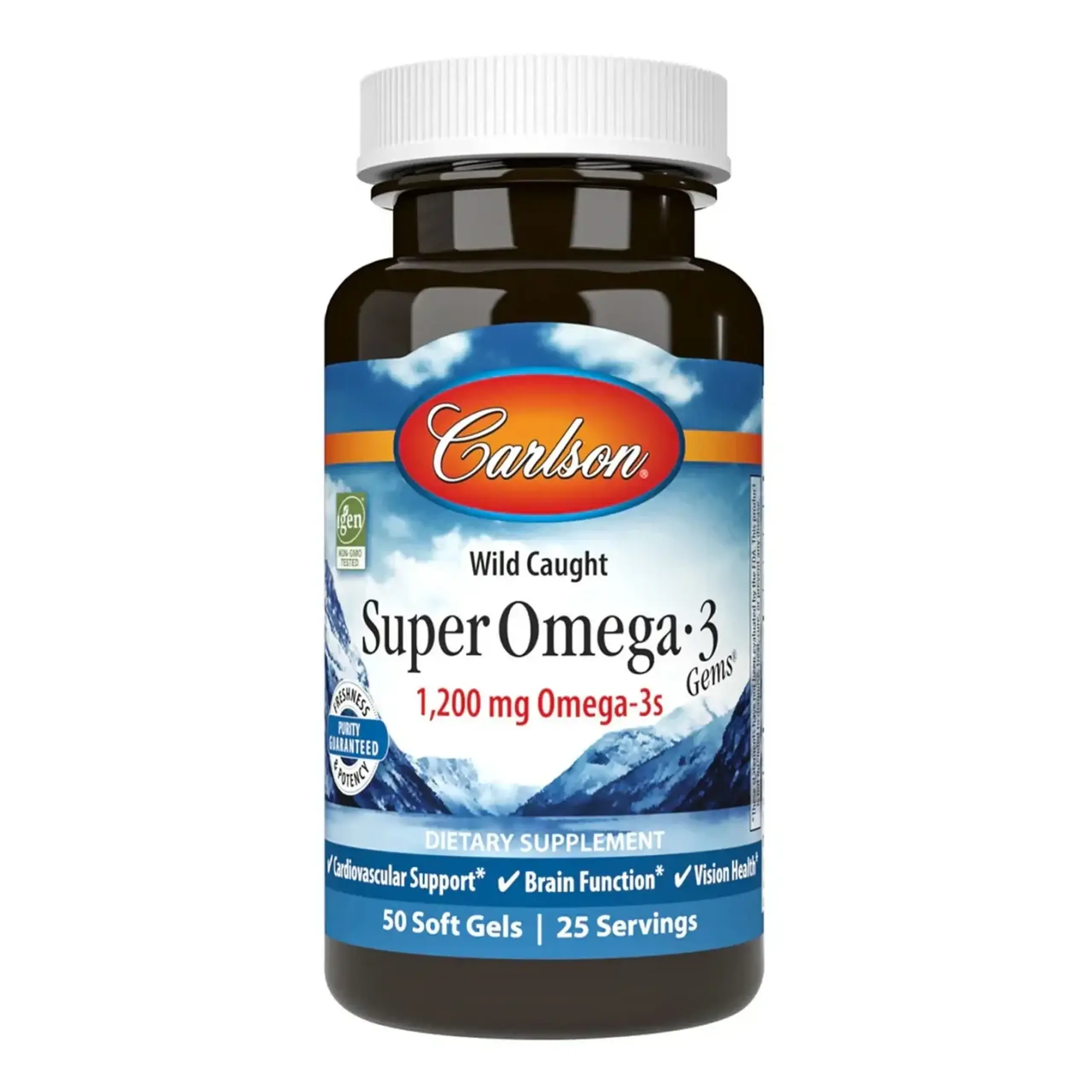 Carlson, Super Omega-3 Gems, 50 Soft Gels