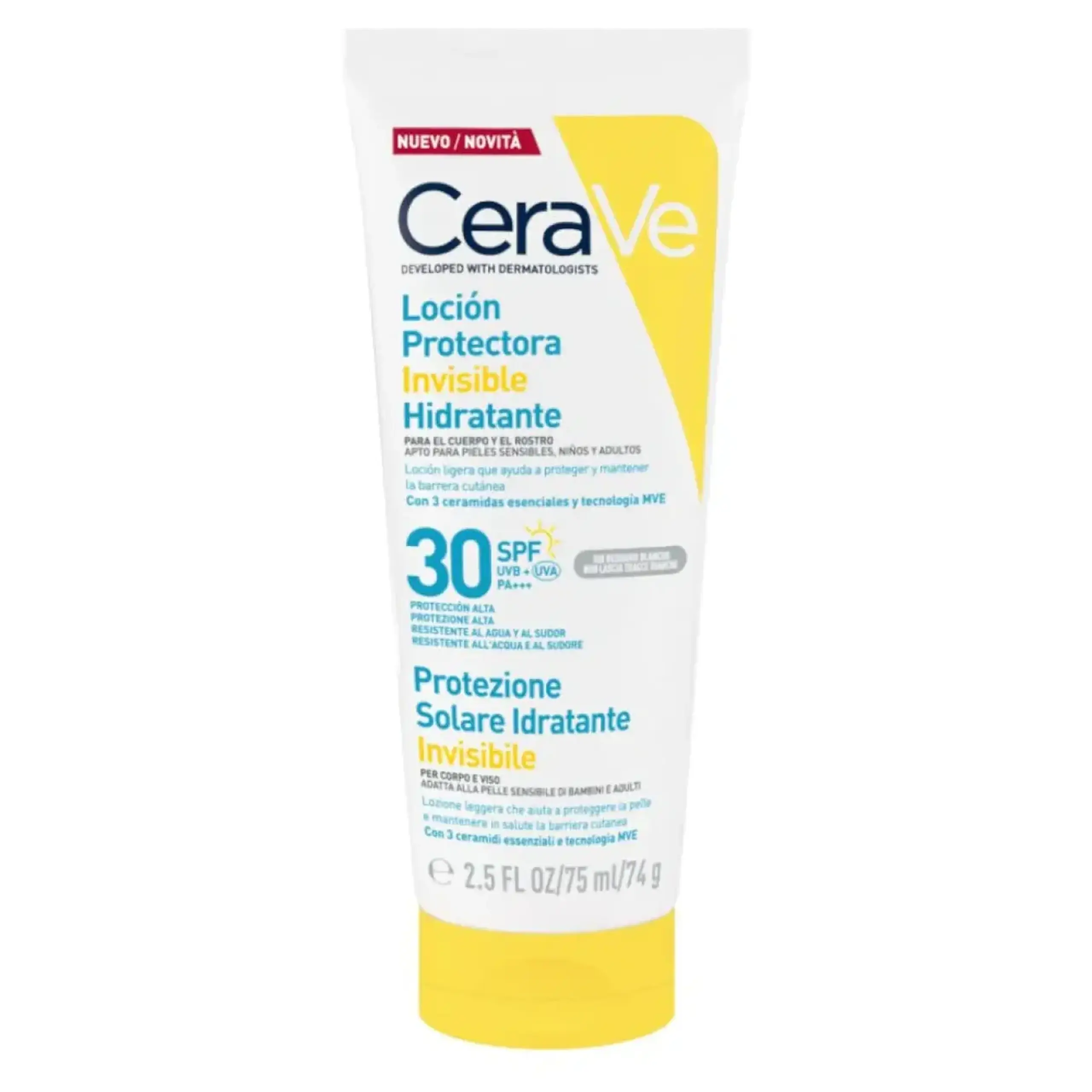 CeraVe, Invisible Hydrating Lotion SPF30 +, 75 ml