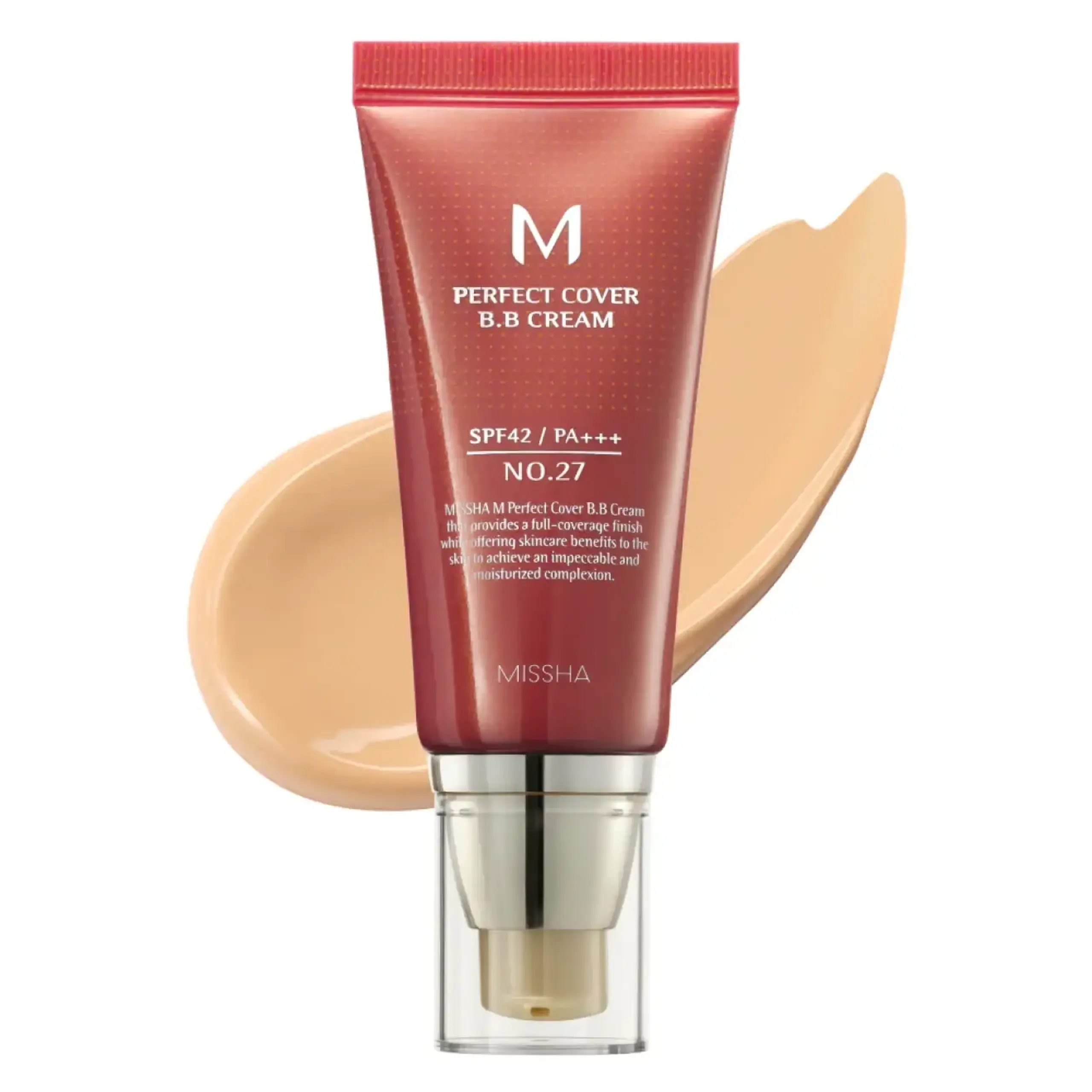 Missha, M Perfect Cover EX BB Cream SPF42 PA+++, № 27, 50 ml