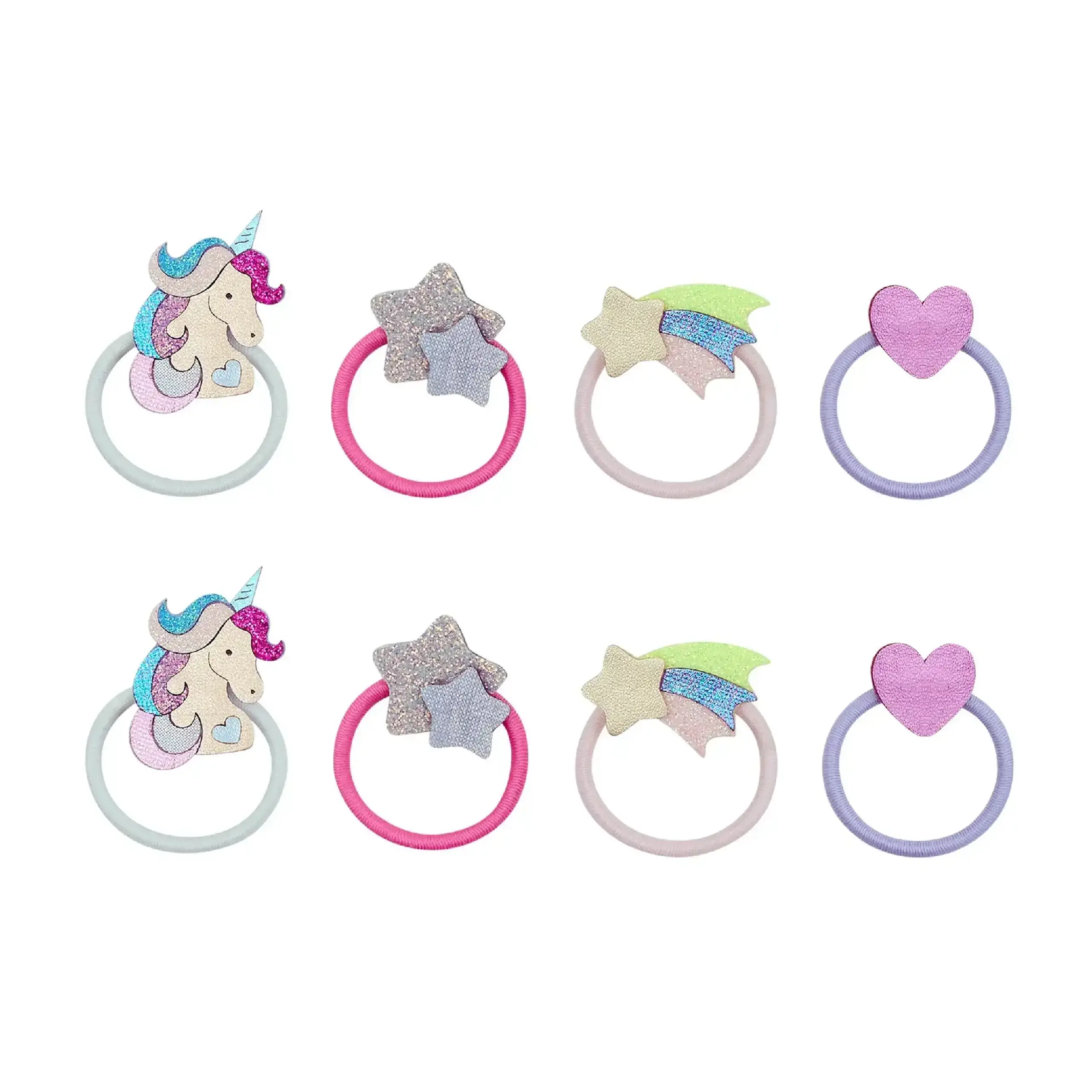 Set de 8 elastice de păr Unicornland — Mimi & Lula