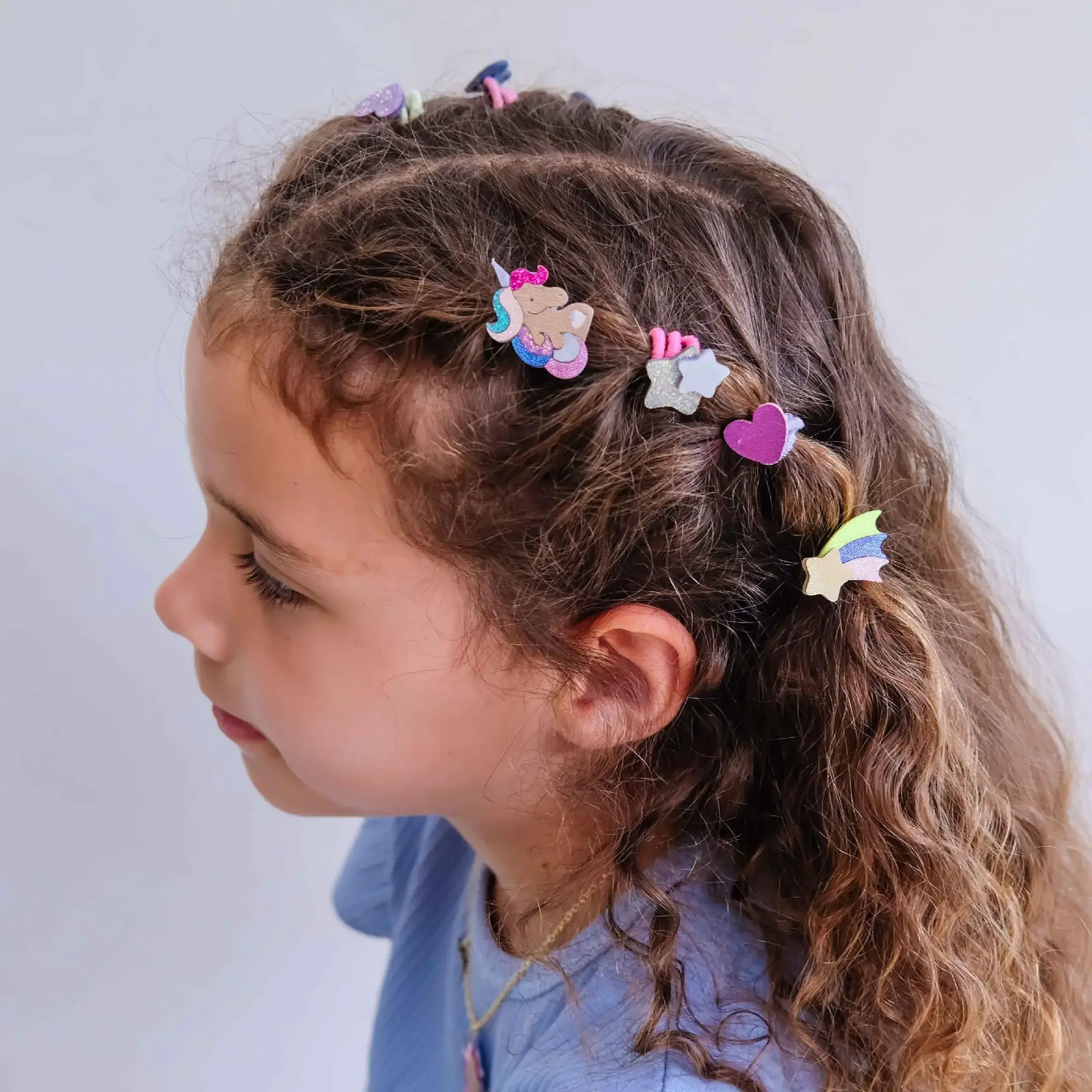 Set de 8 elastice de păr Unicornland — Mimi & Lula