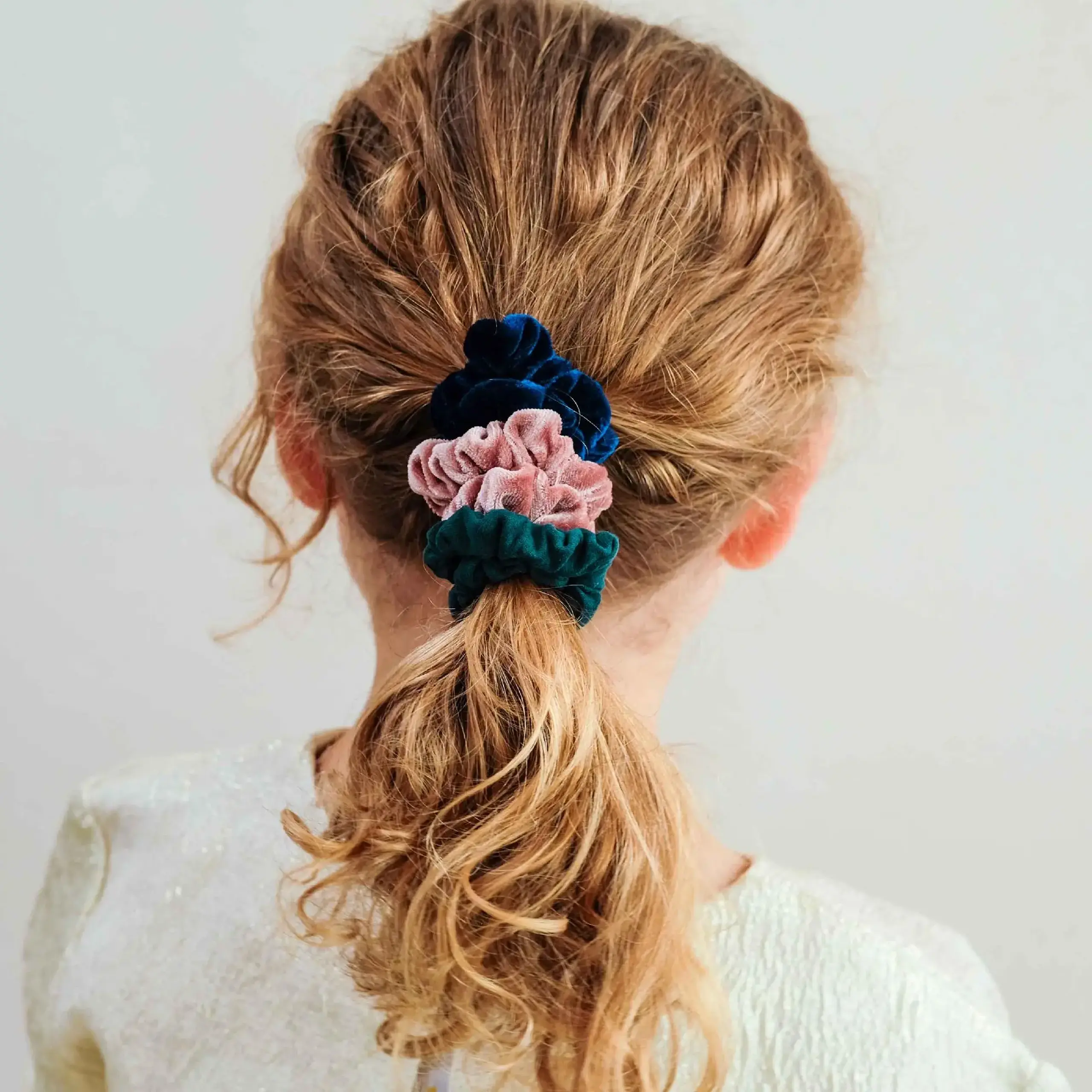 Set de 6 scrunchie-uri subțiri, multicolor — Mimi & Lula
