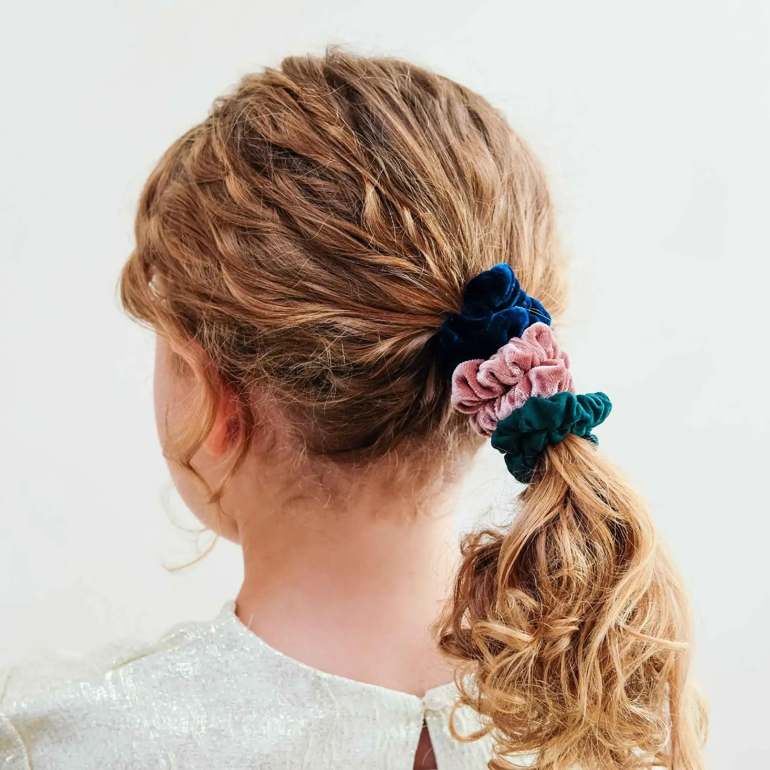 Set de 6 scrunchie-uri subțiri, multicolor — Mimi & Lula