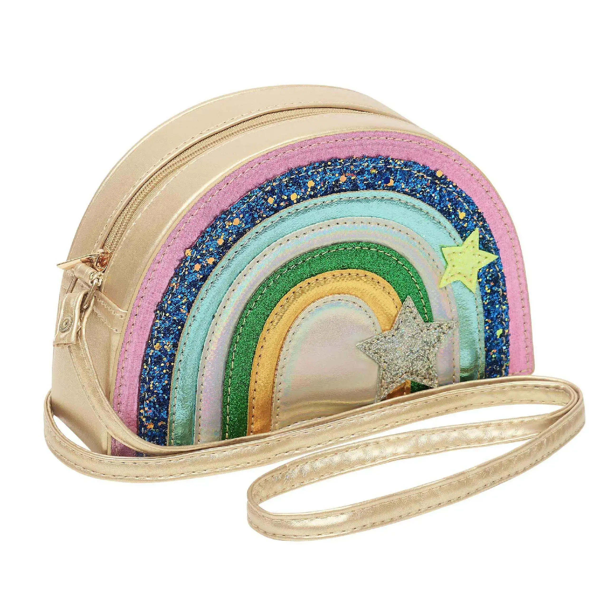 Geantă curcubeu Unicornland, multicolor — Mimi & Lula