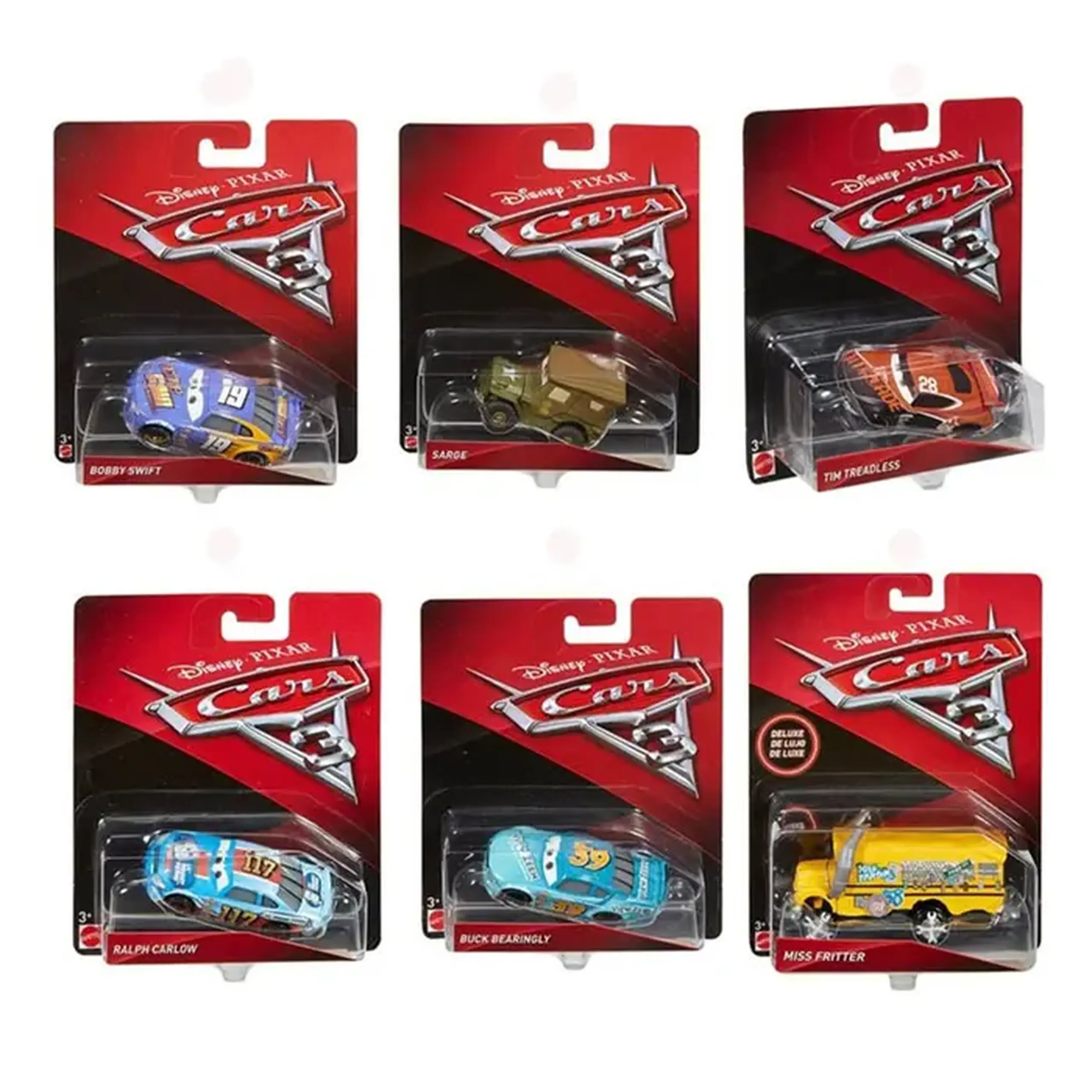 Automobil HW Cars3 sort. DXV29